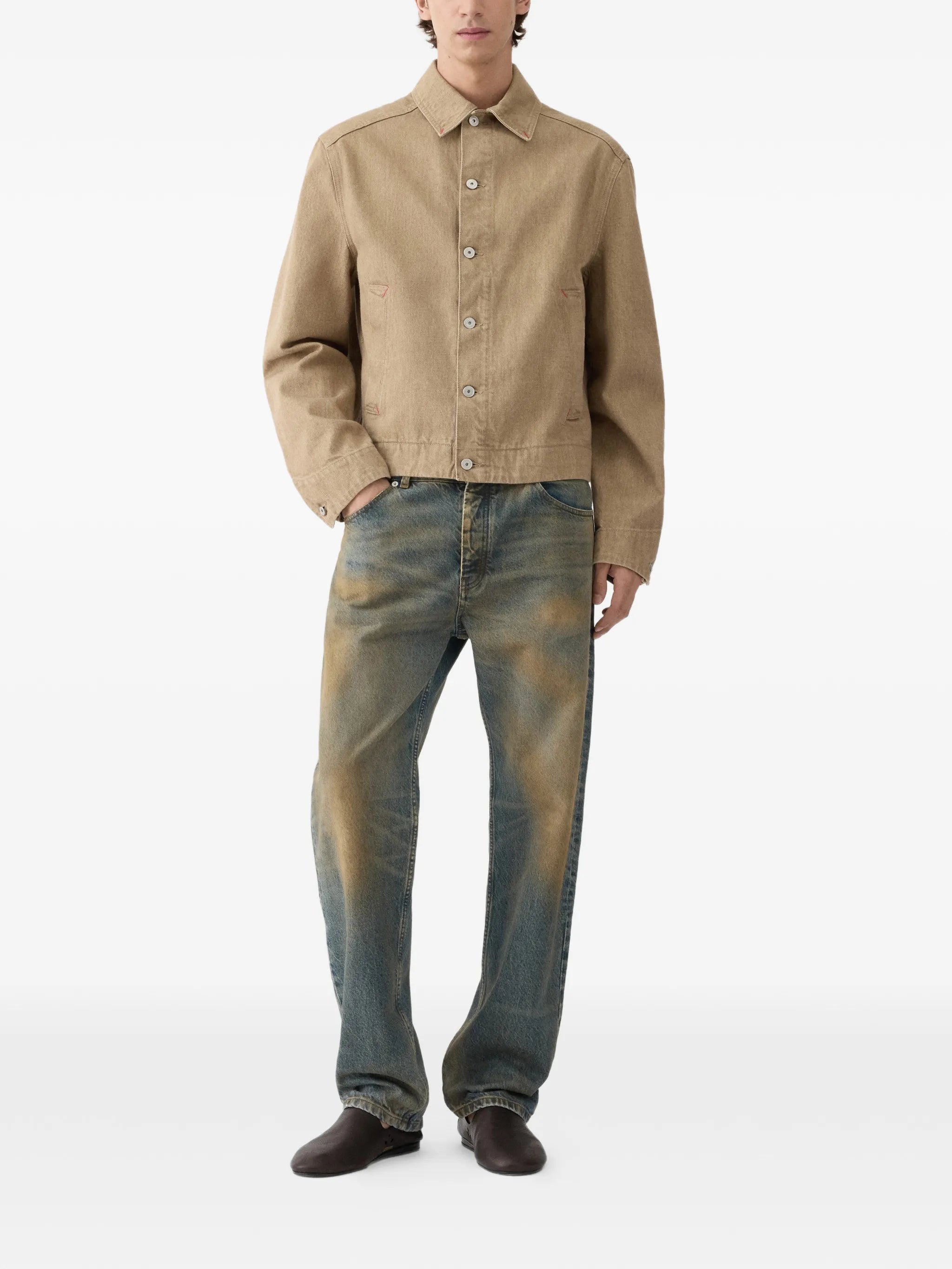 Mirada de-Nîmes button jacket