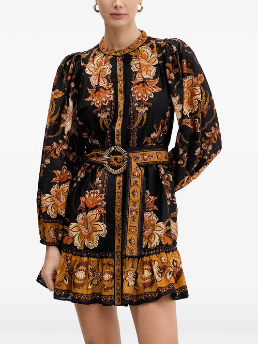 Majestic Garden mini dress