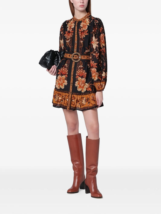 Majestic Garden mini dress