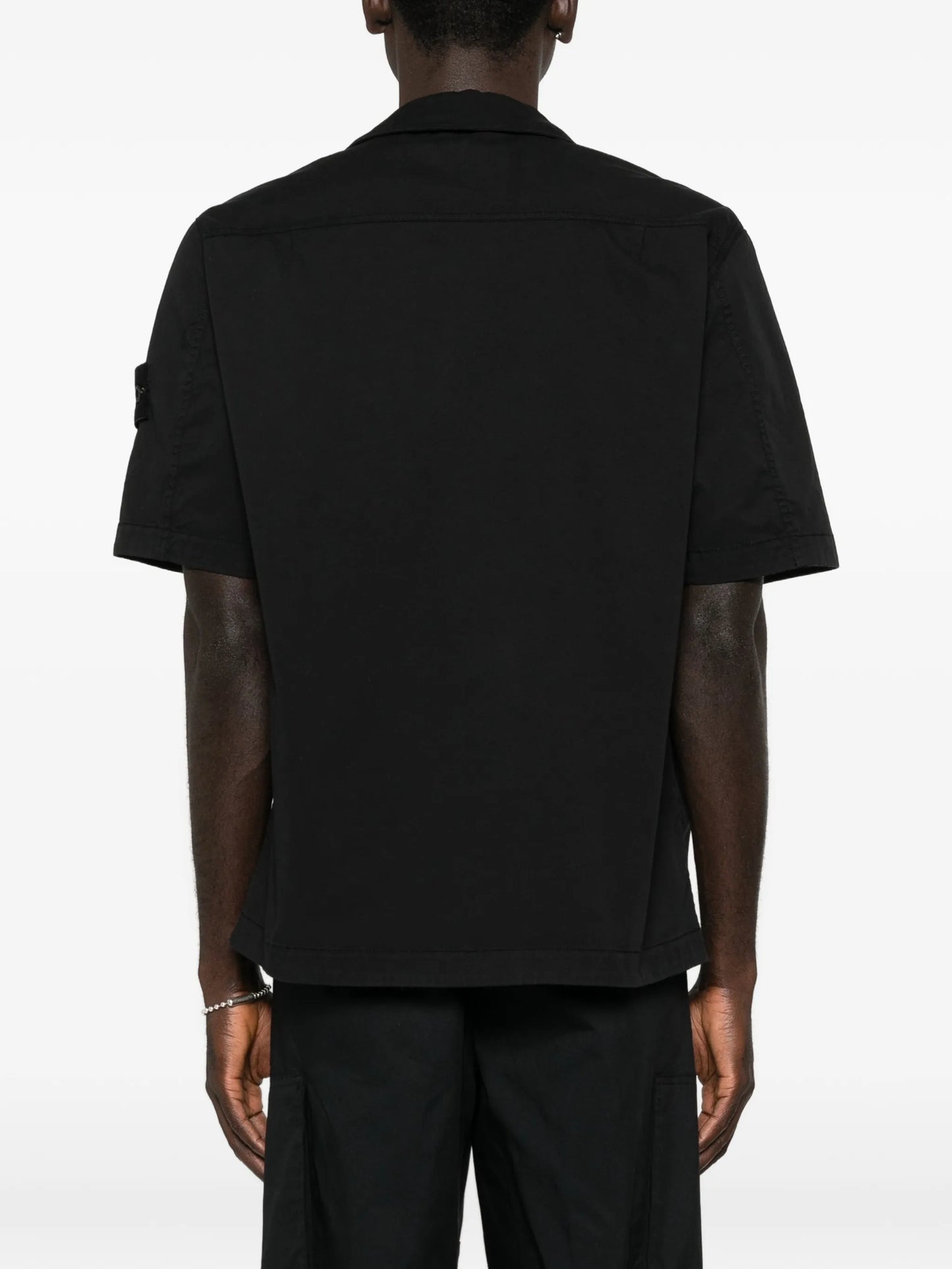 zi- pocket short-sleeve shirt