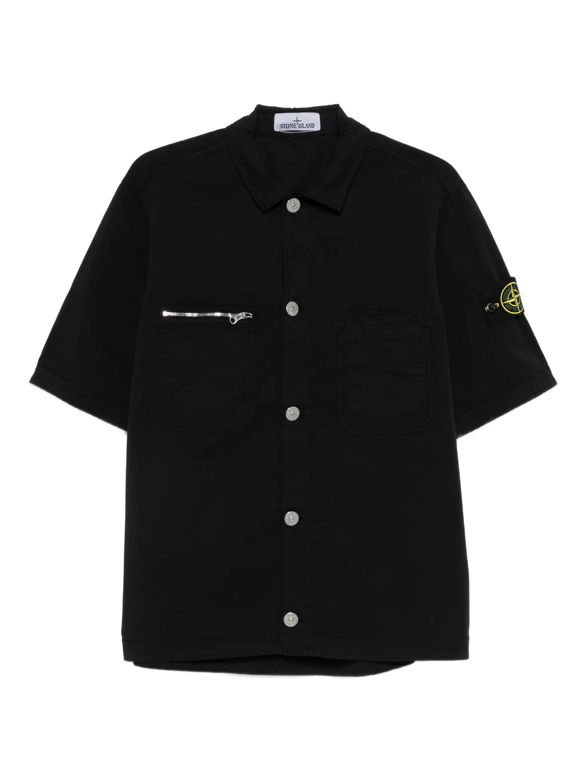 zi- pocket short-sleeve shirt