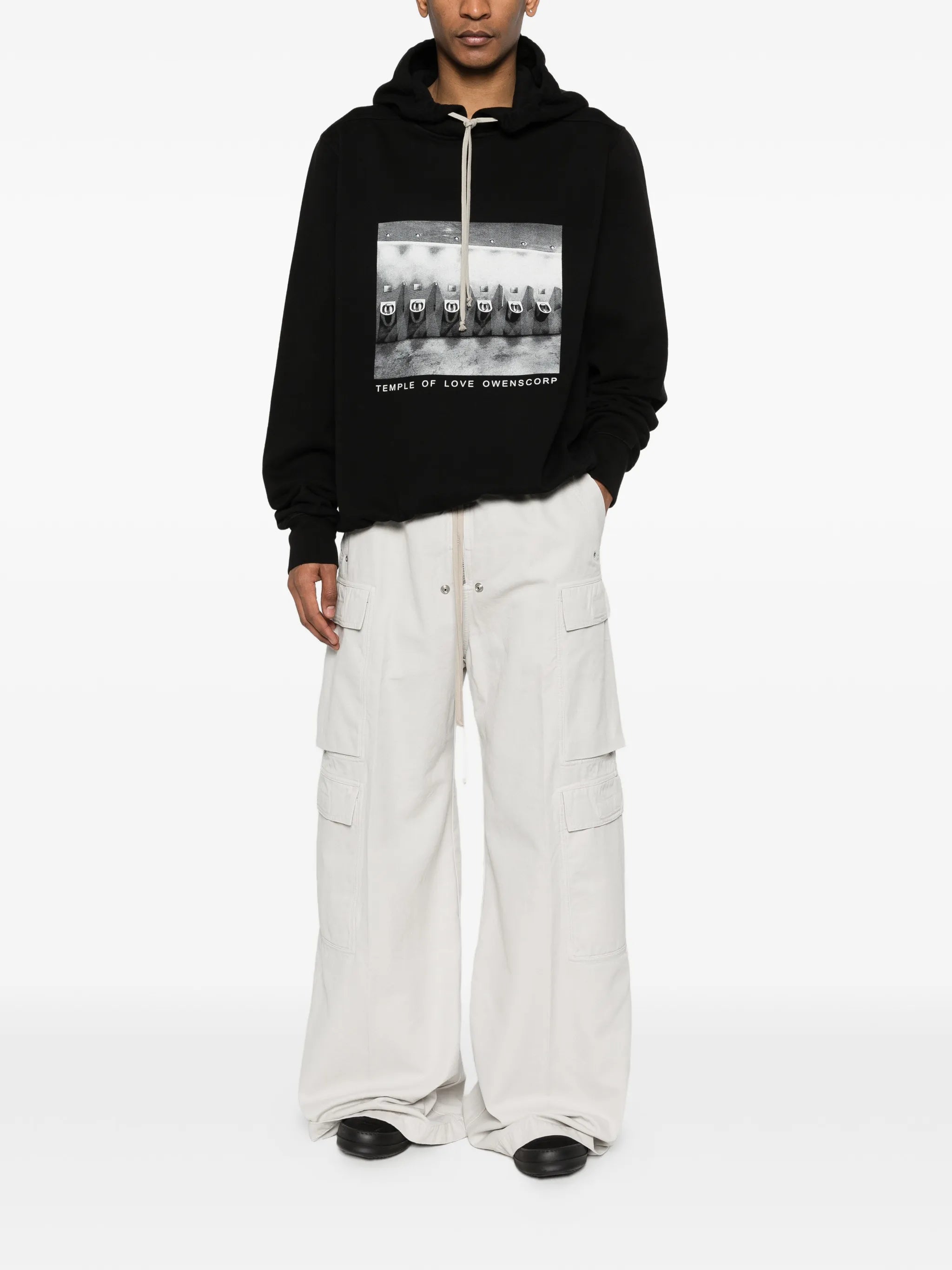 graphic oversized hoodie