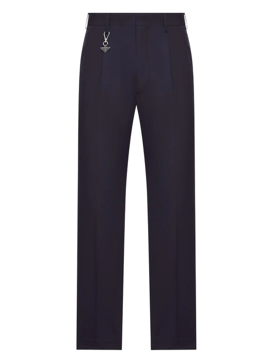 cotton trousers with key ring