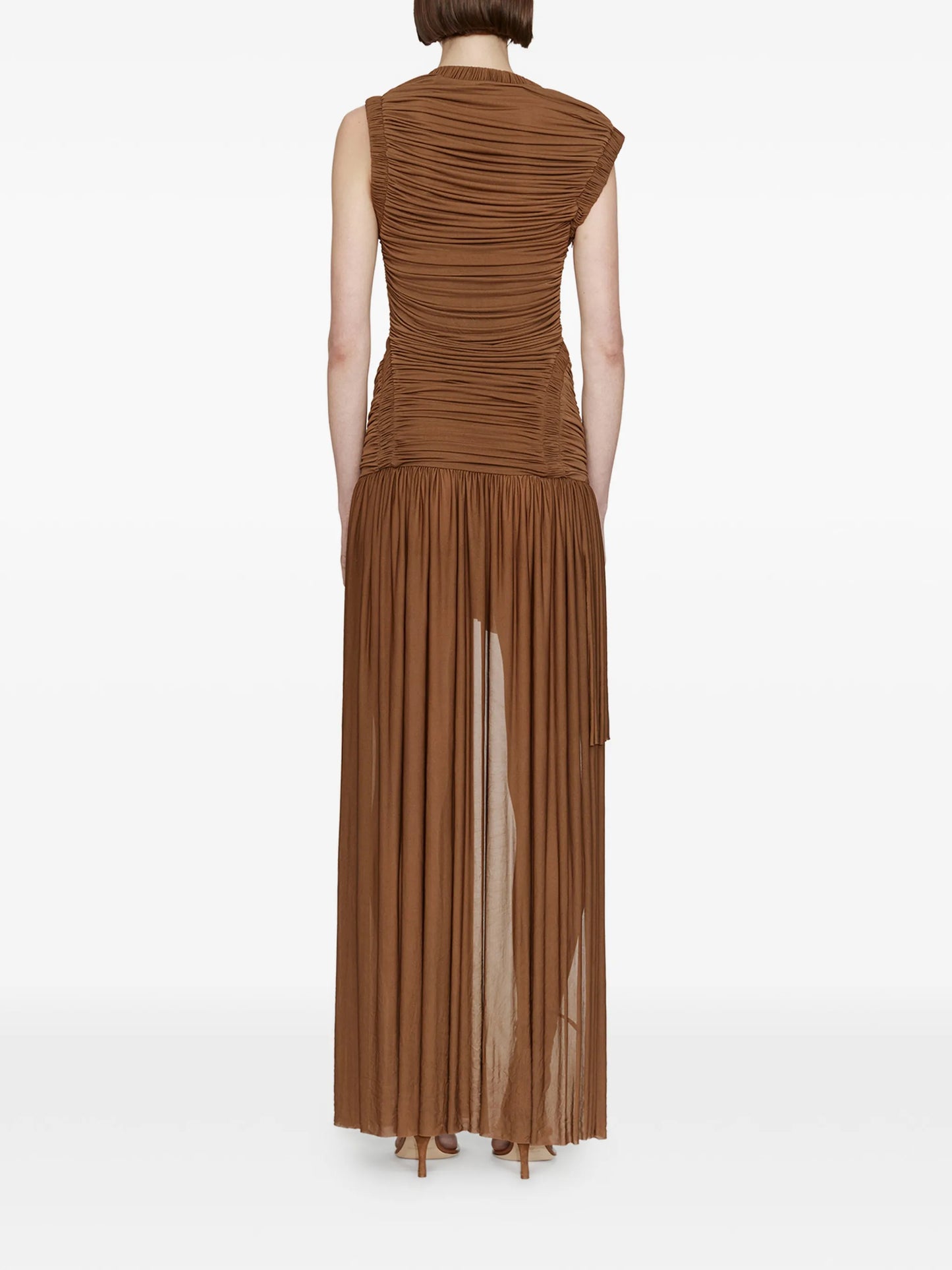 Theron draped maxi dress