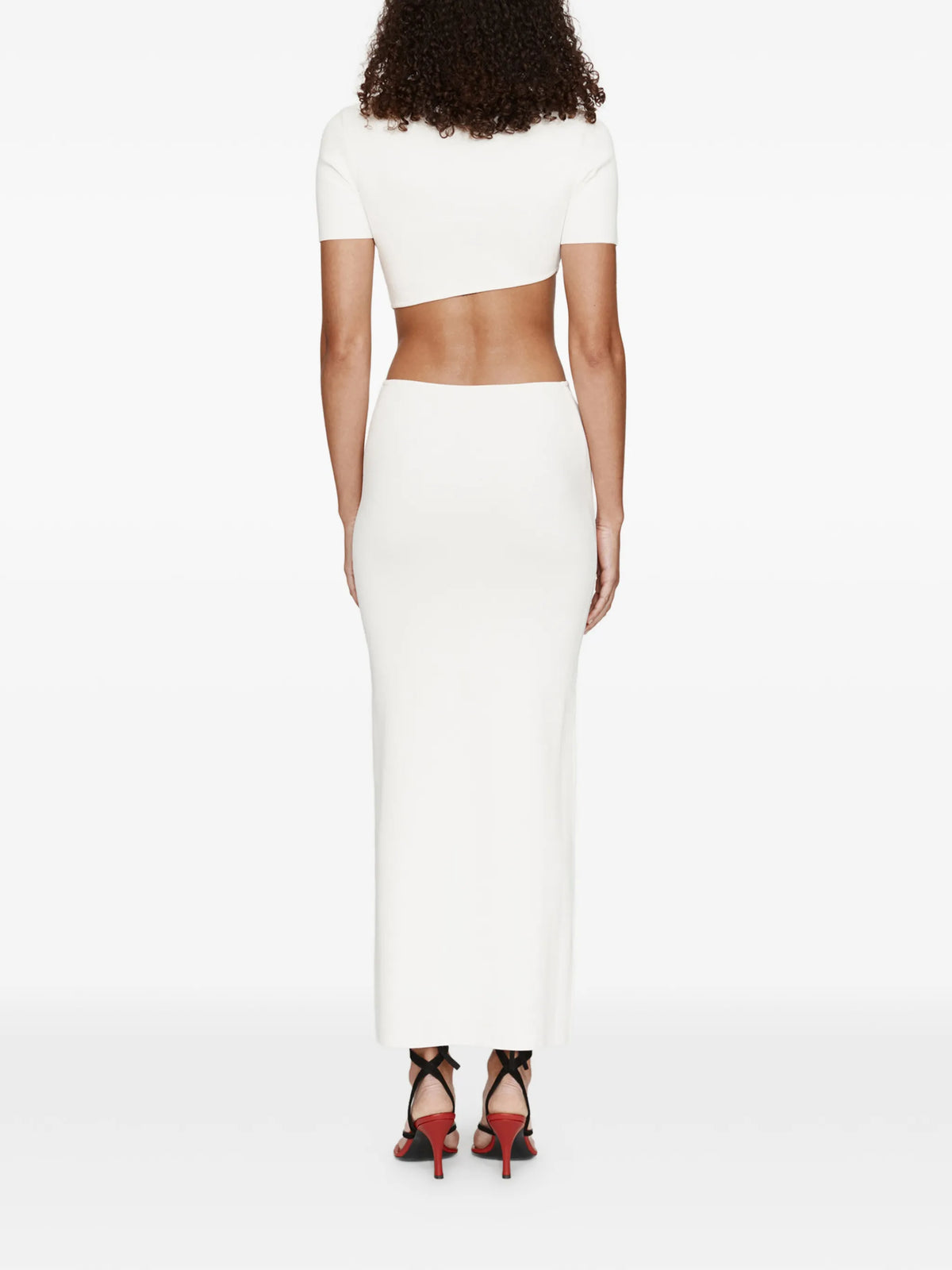 Maparadita cut-out short-sleeve top