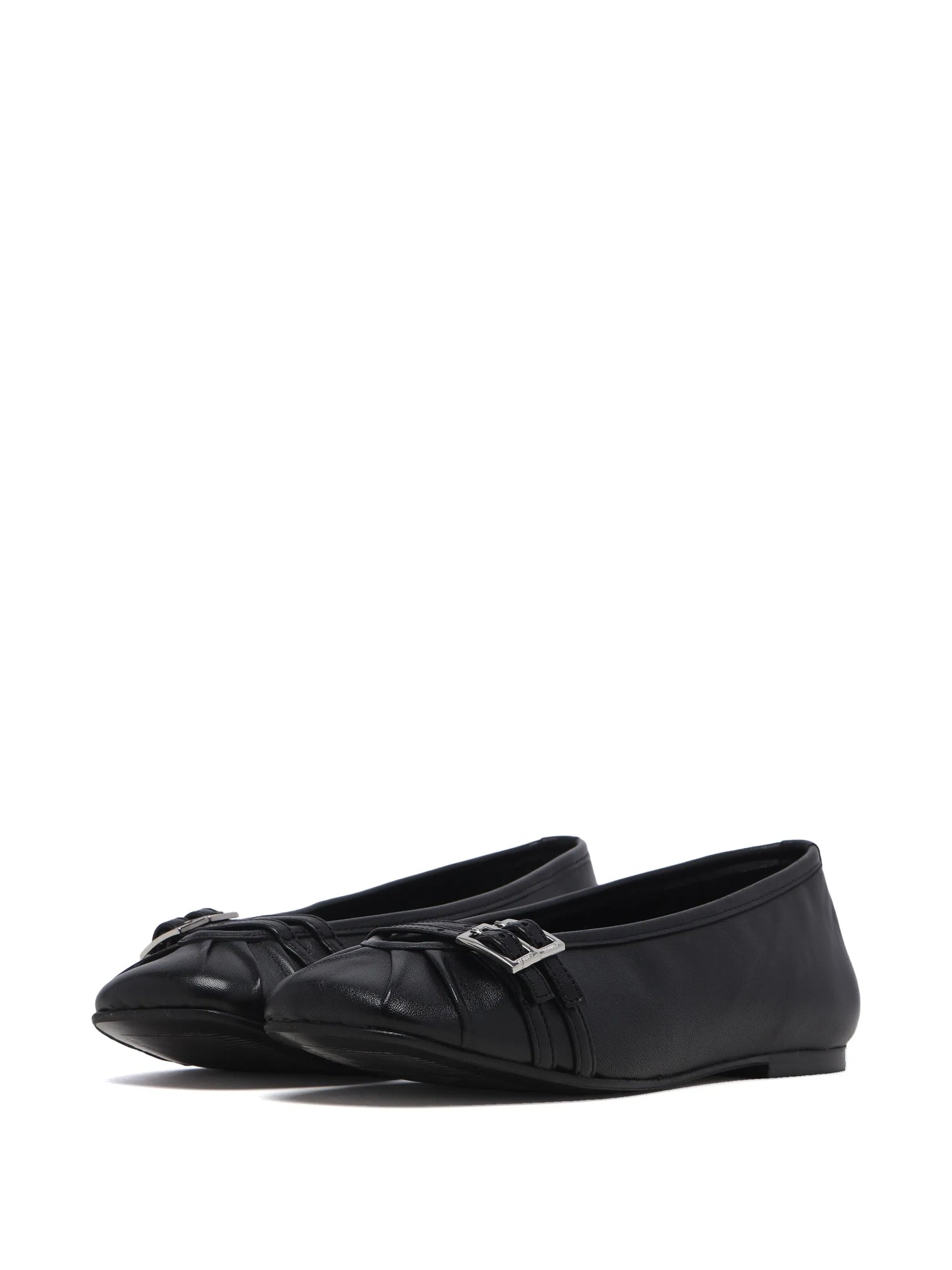 buckle-detail ballet flats