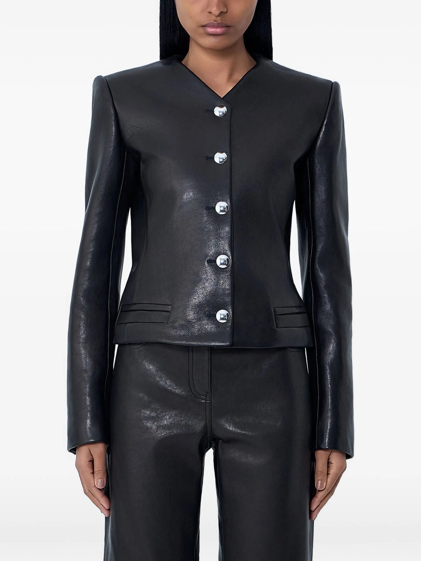 Nara leather jacket