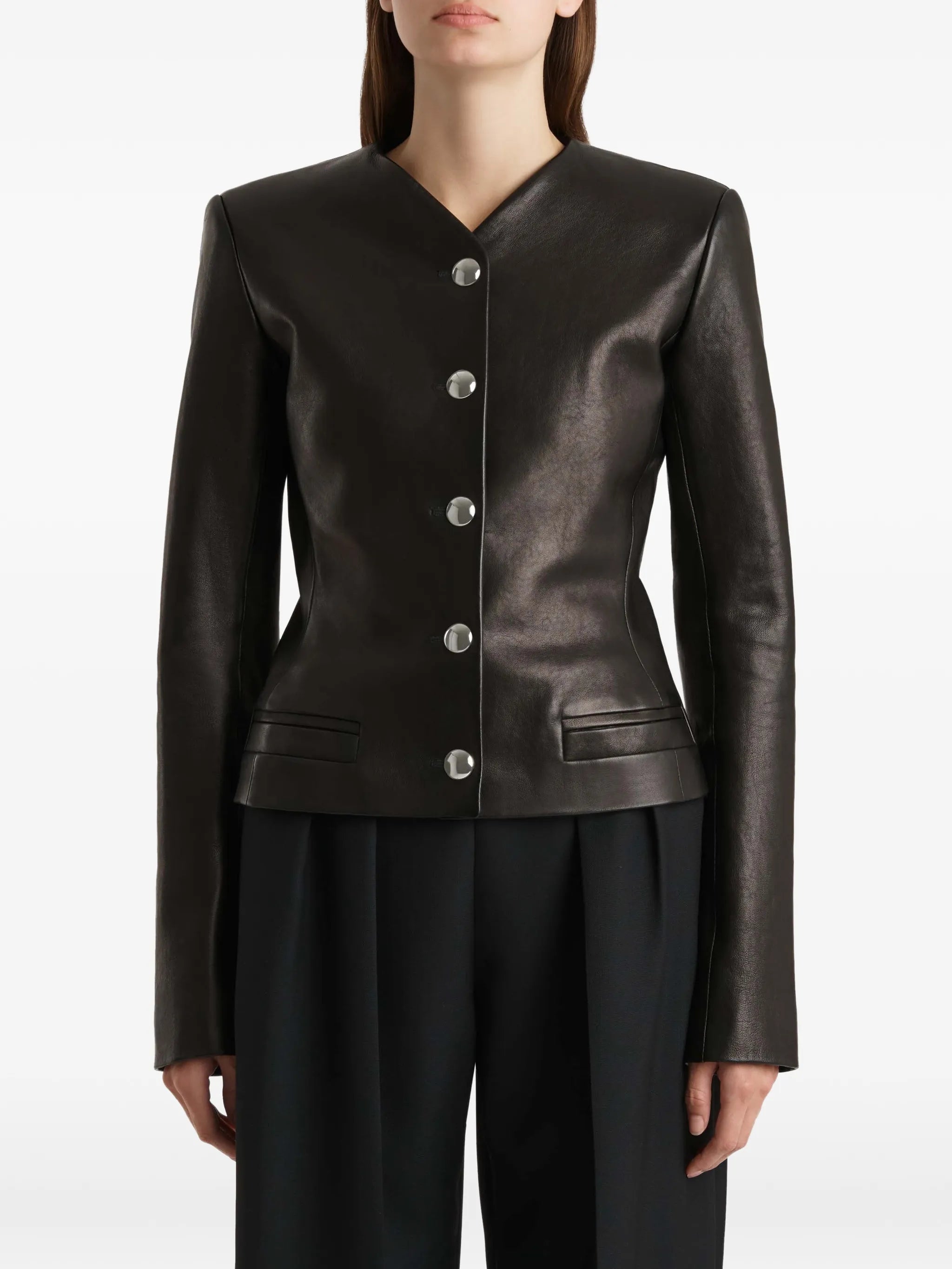 Nara leather jacket
