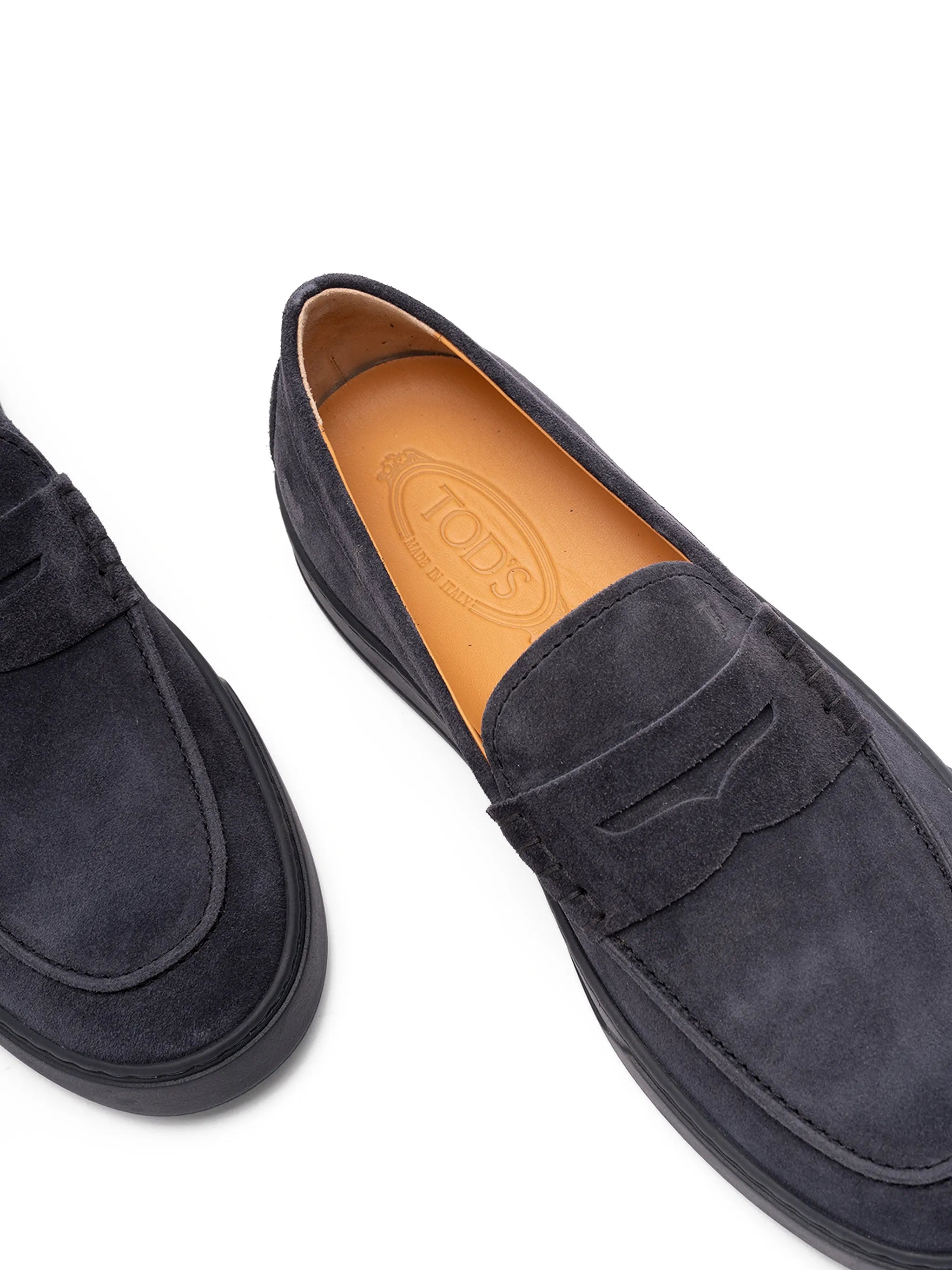 penny leather loafers
