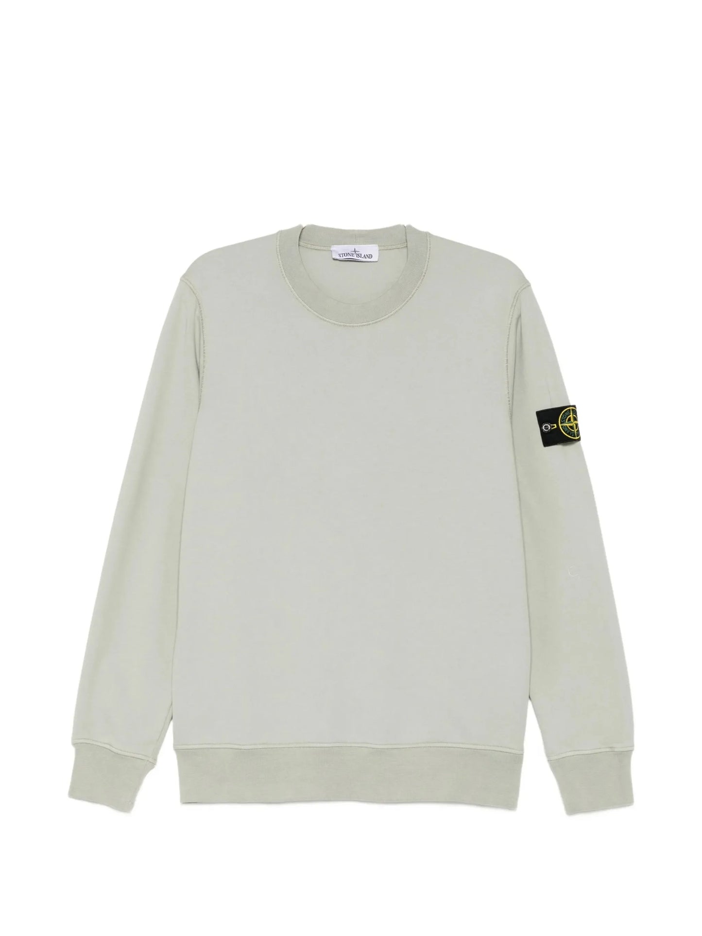 logo-patch cotton sweater
