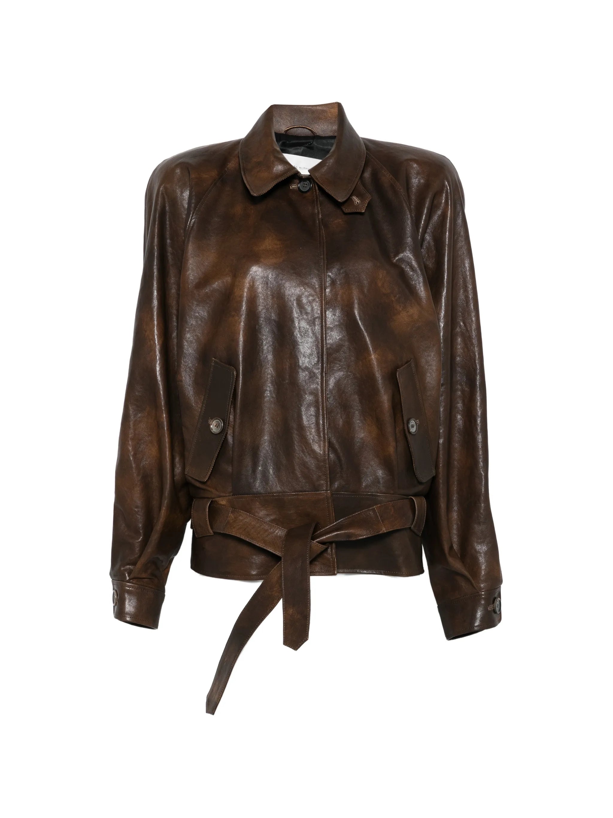 belted jacket