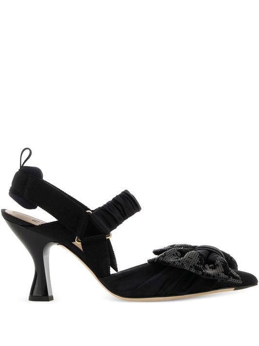 Colibri bow-detail heeled pumps