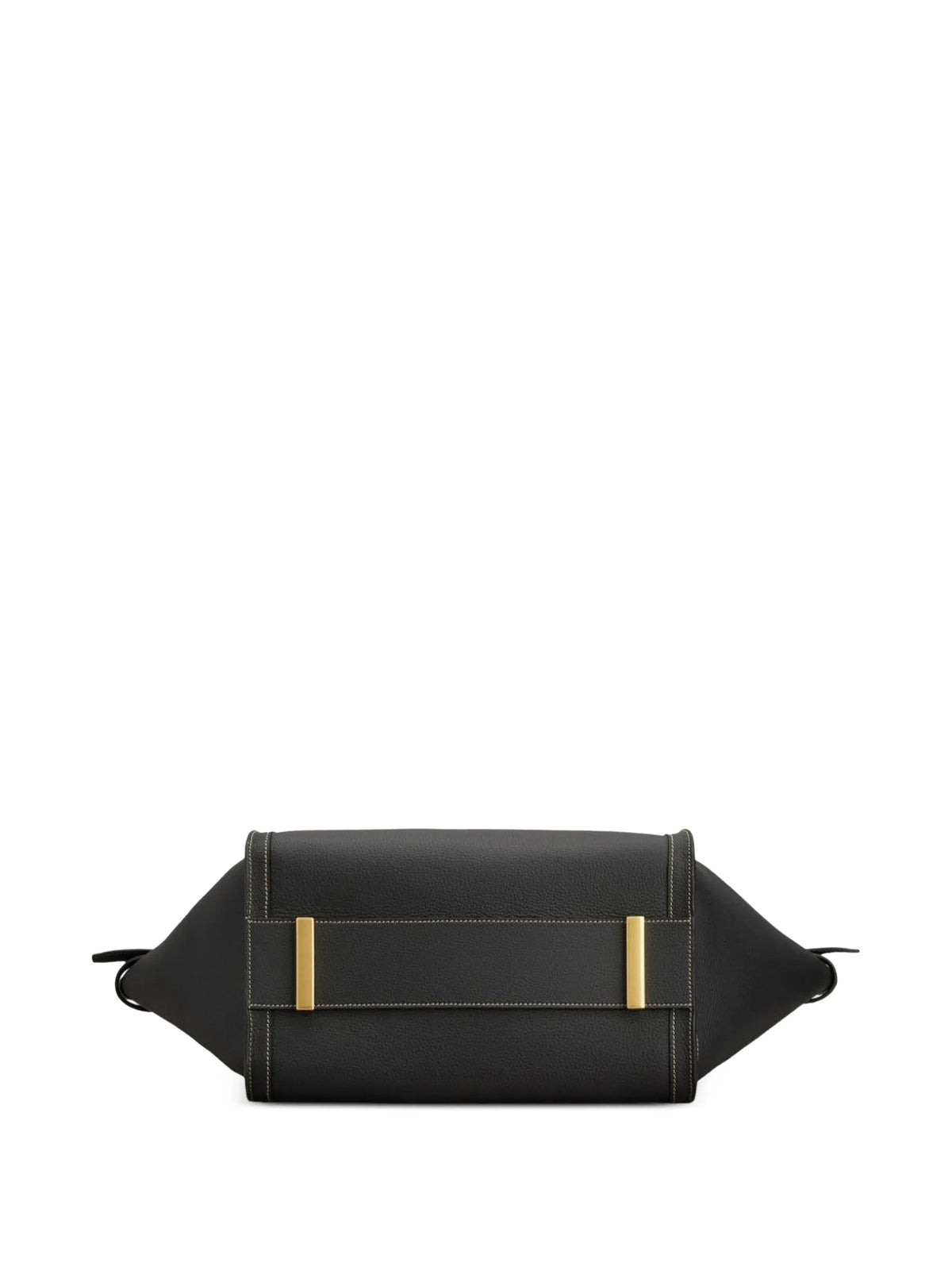 T Signature shopping bag in leather medium