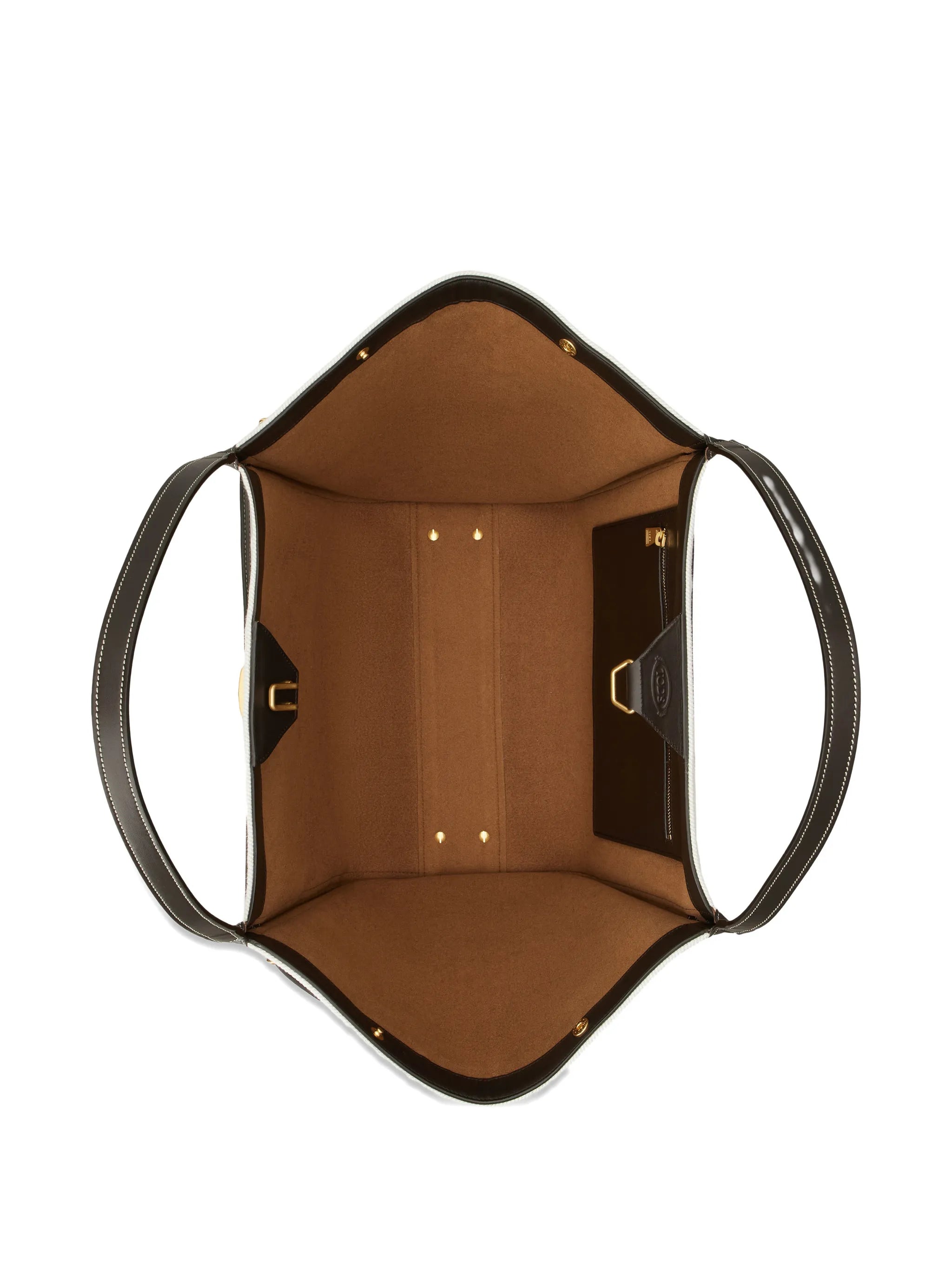 buckle strap tote bag
