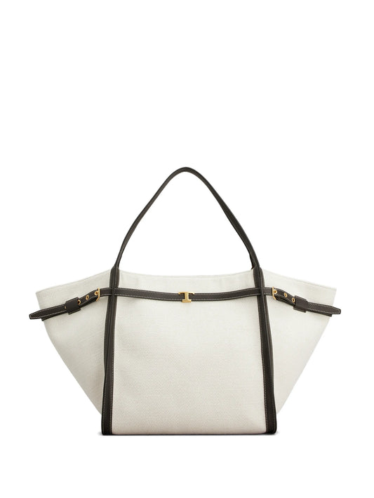 medium buckle strap tote bag
