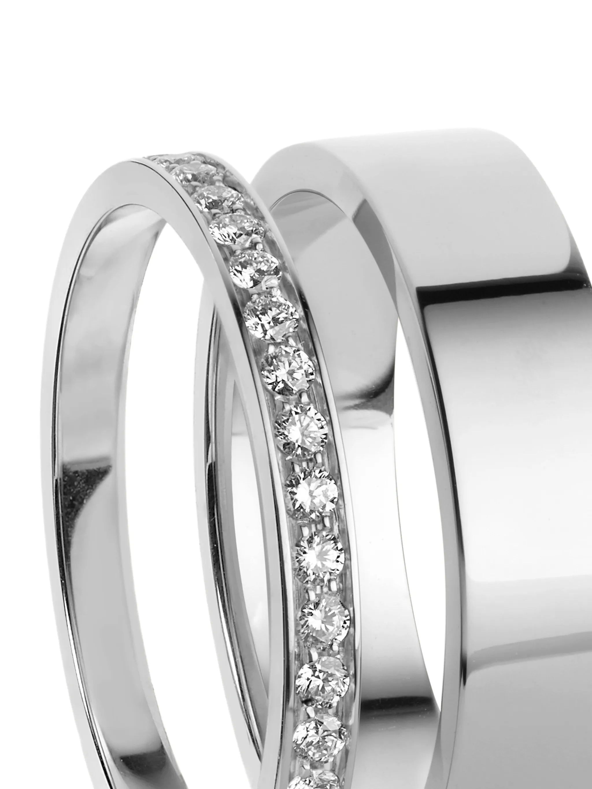 Berbere diamond double ring