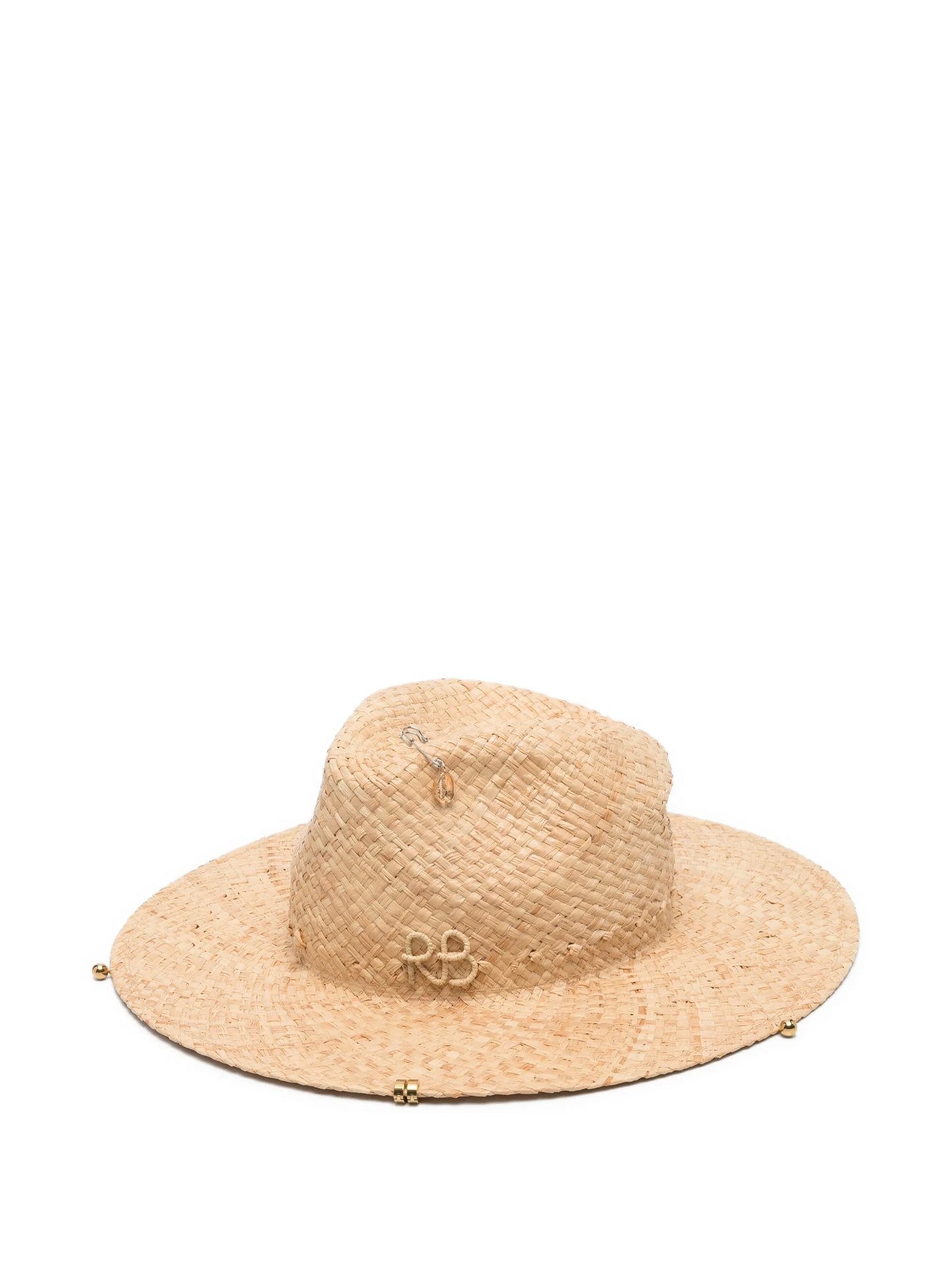 chain strap fedora hat