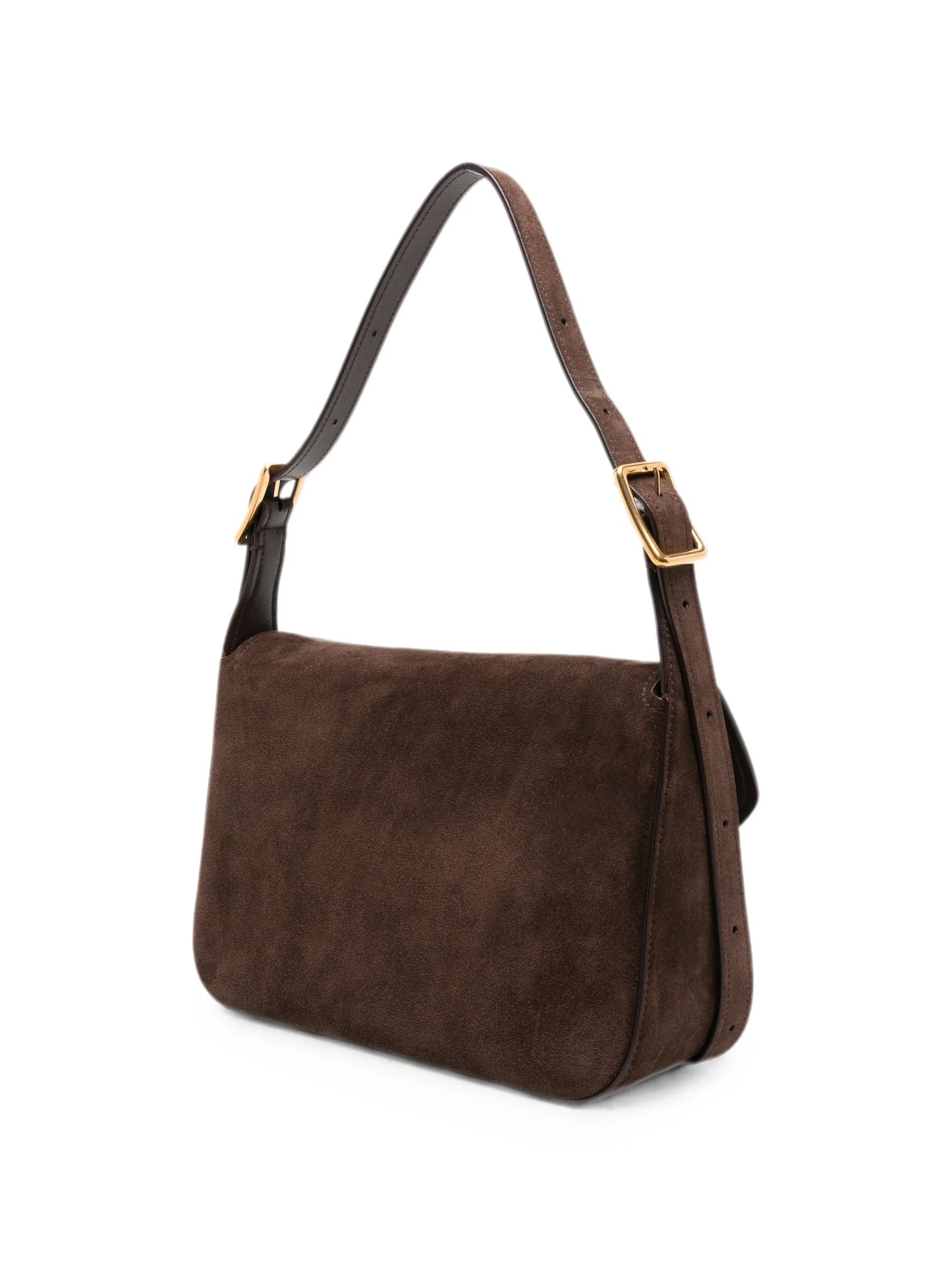 medium Clicca suede shoulder bag