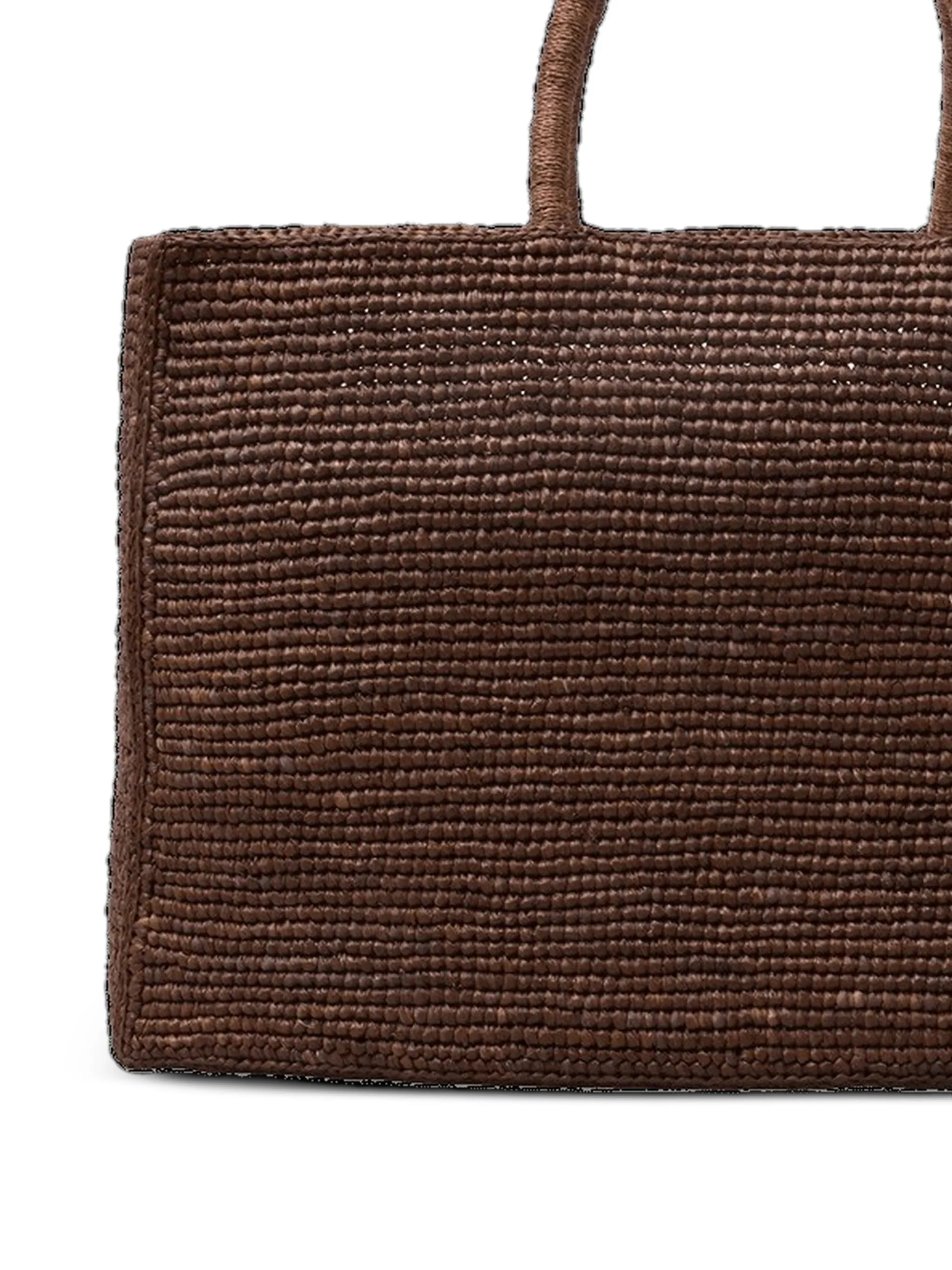 the Charlotte raffia bag large