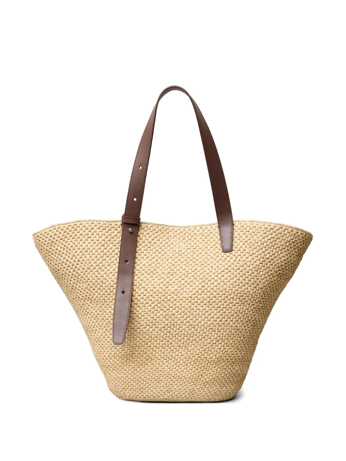 the Bianca raffia bag small