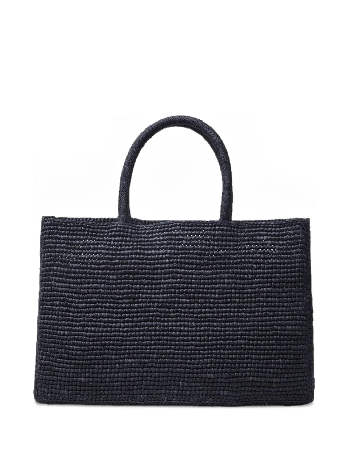 small The Charlotte raffia tote bag