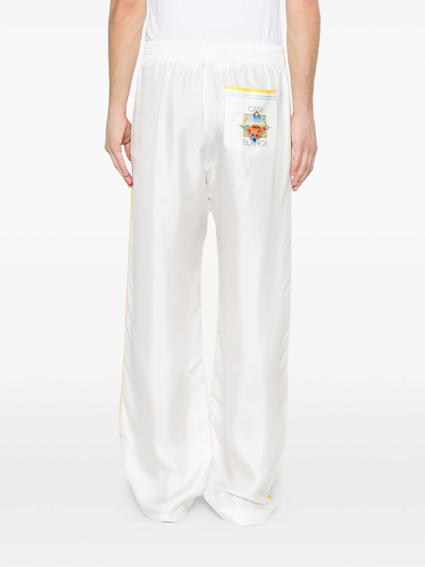 Tennis Landscape striped trousers