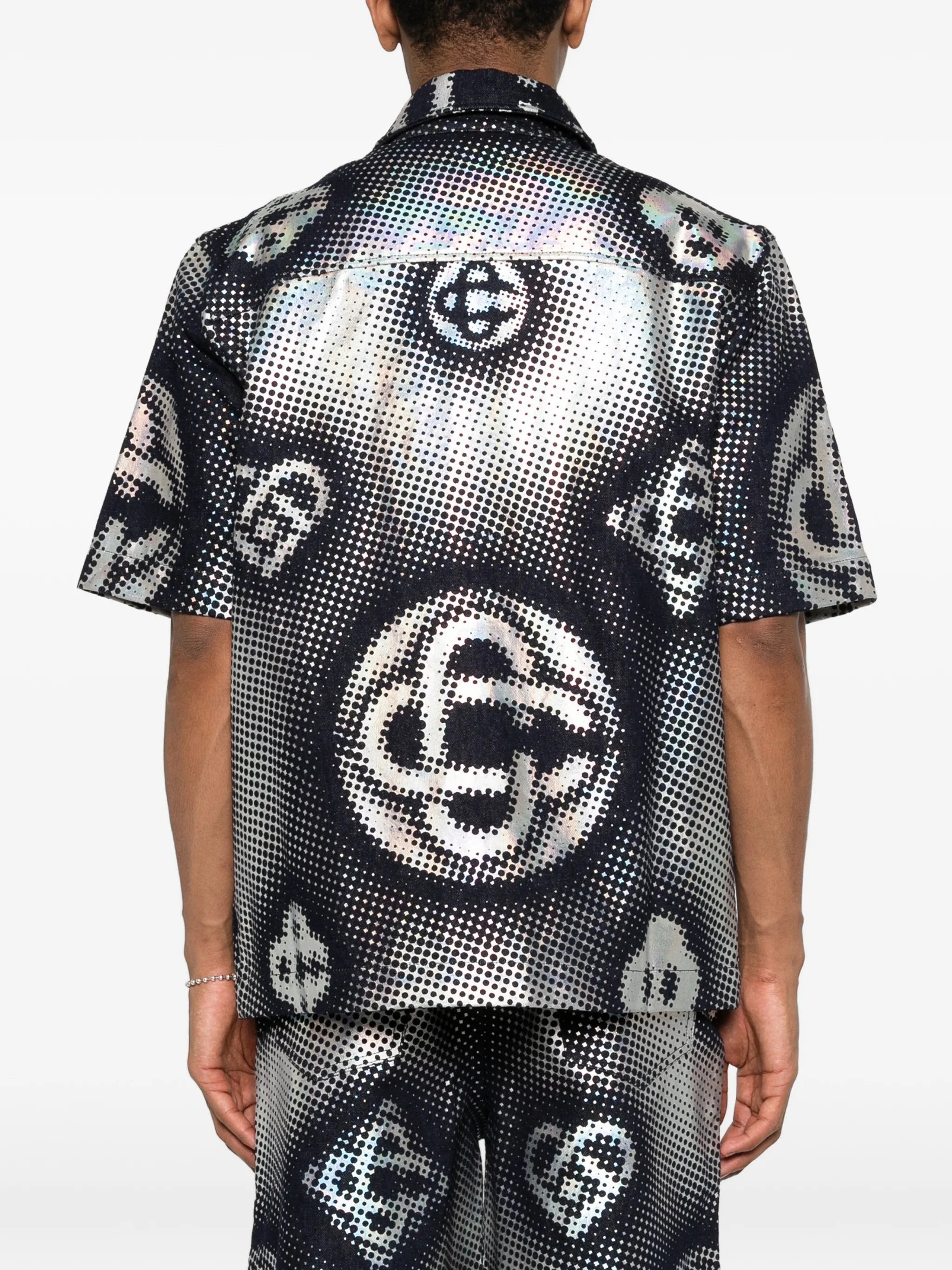Pearlescent Monogram shirt