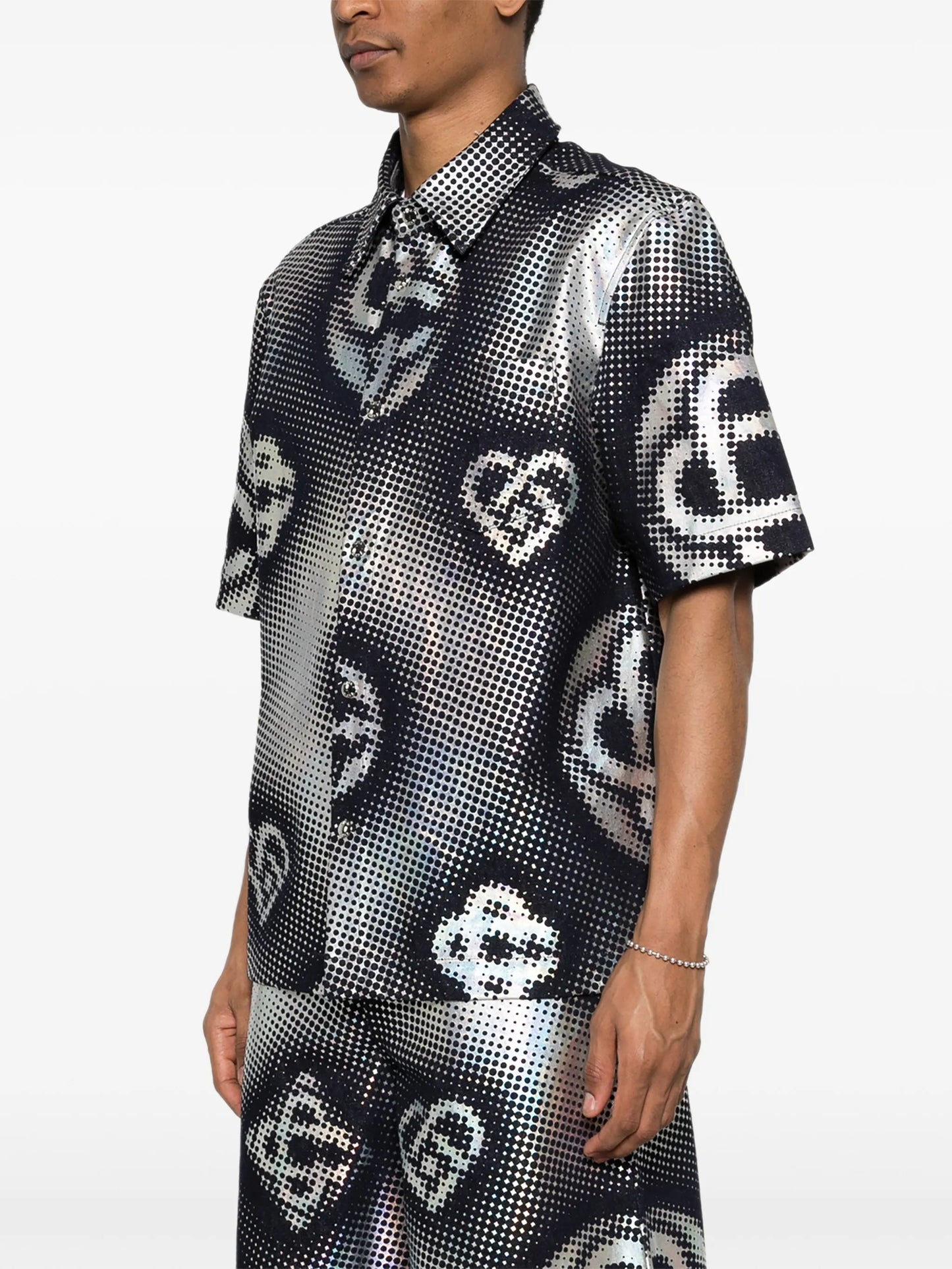 Pearlescent Monogram shirt