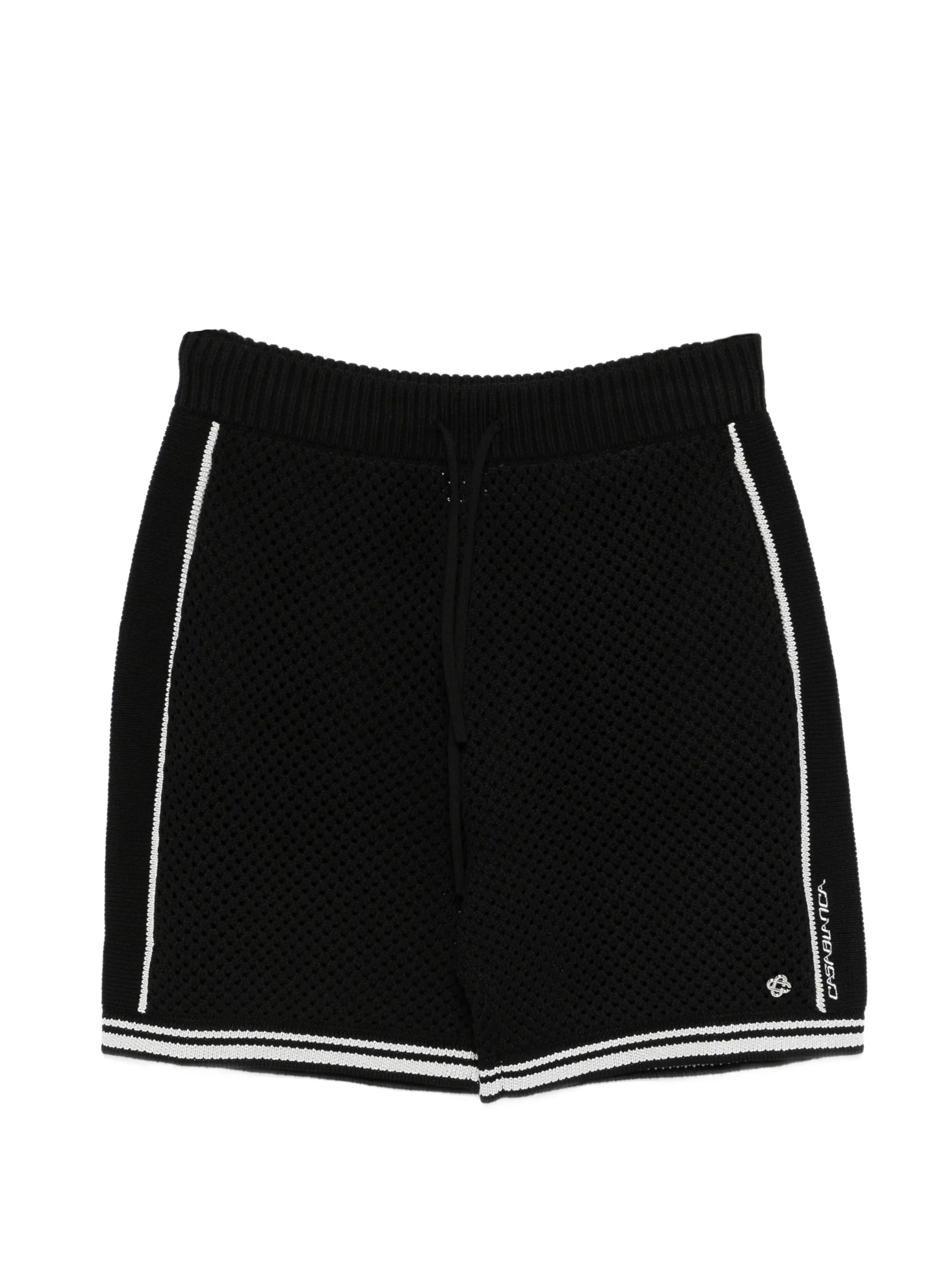 logo-detail drawstring shorts