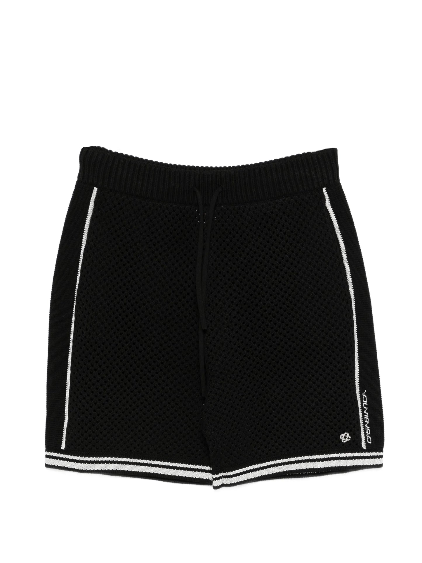logo-detail drawstring shorts