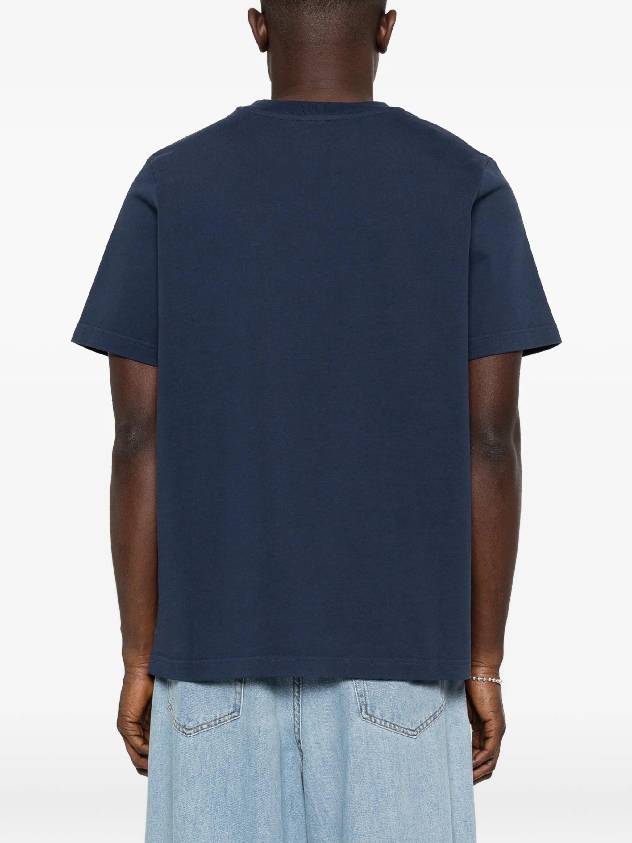 navy Shockwave short sleeve T‑shirt