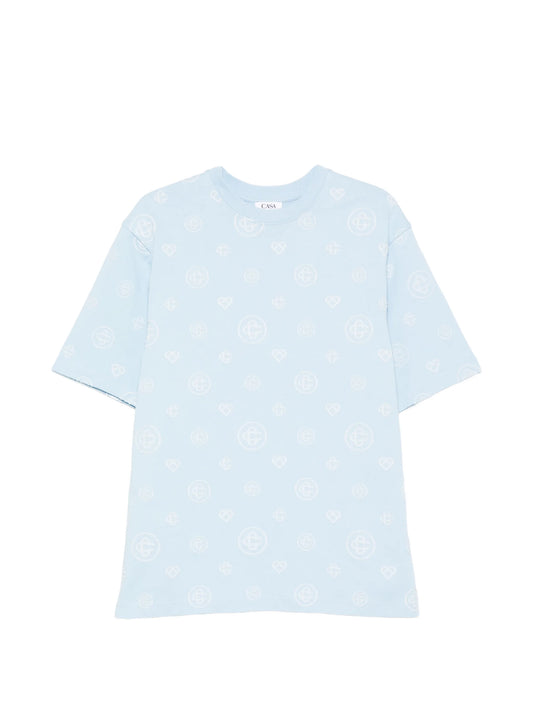 monogram oversized cotton T-shirt