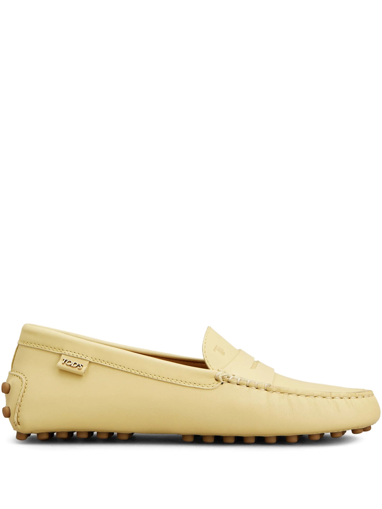 leather gommino loafers