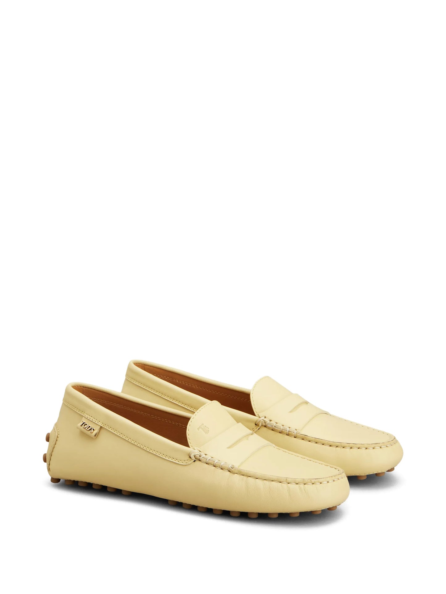 leather gommino loafers