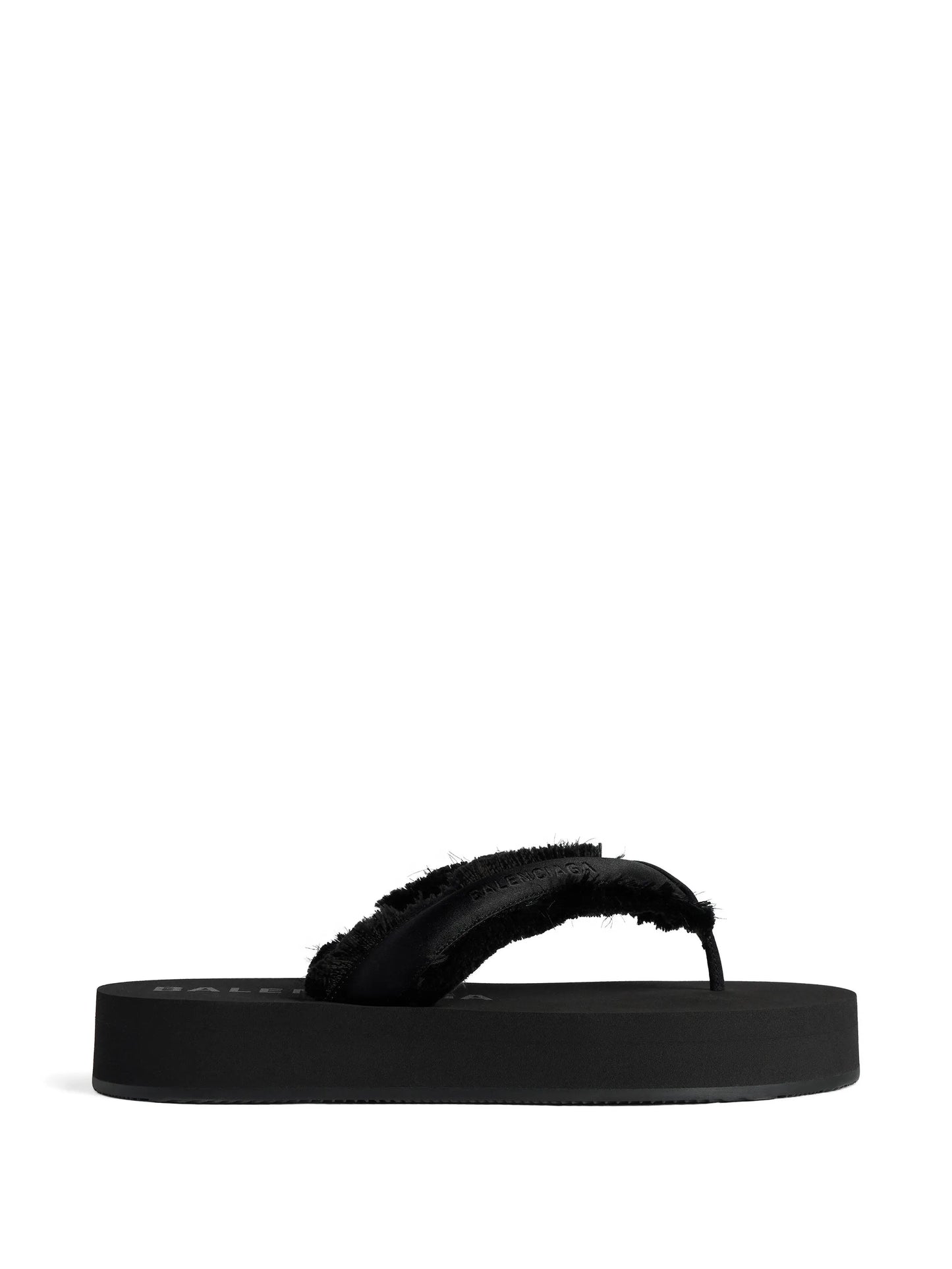 Jet Leg frayed flip-flops