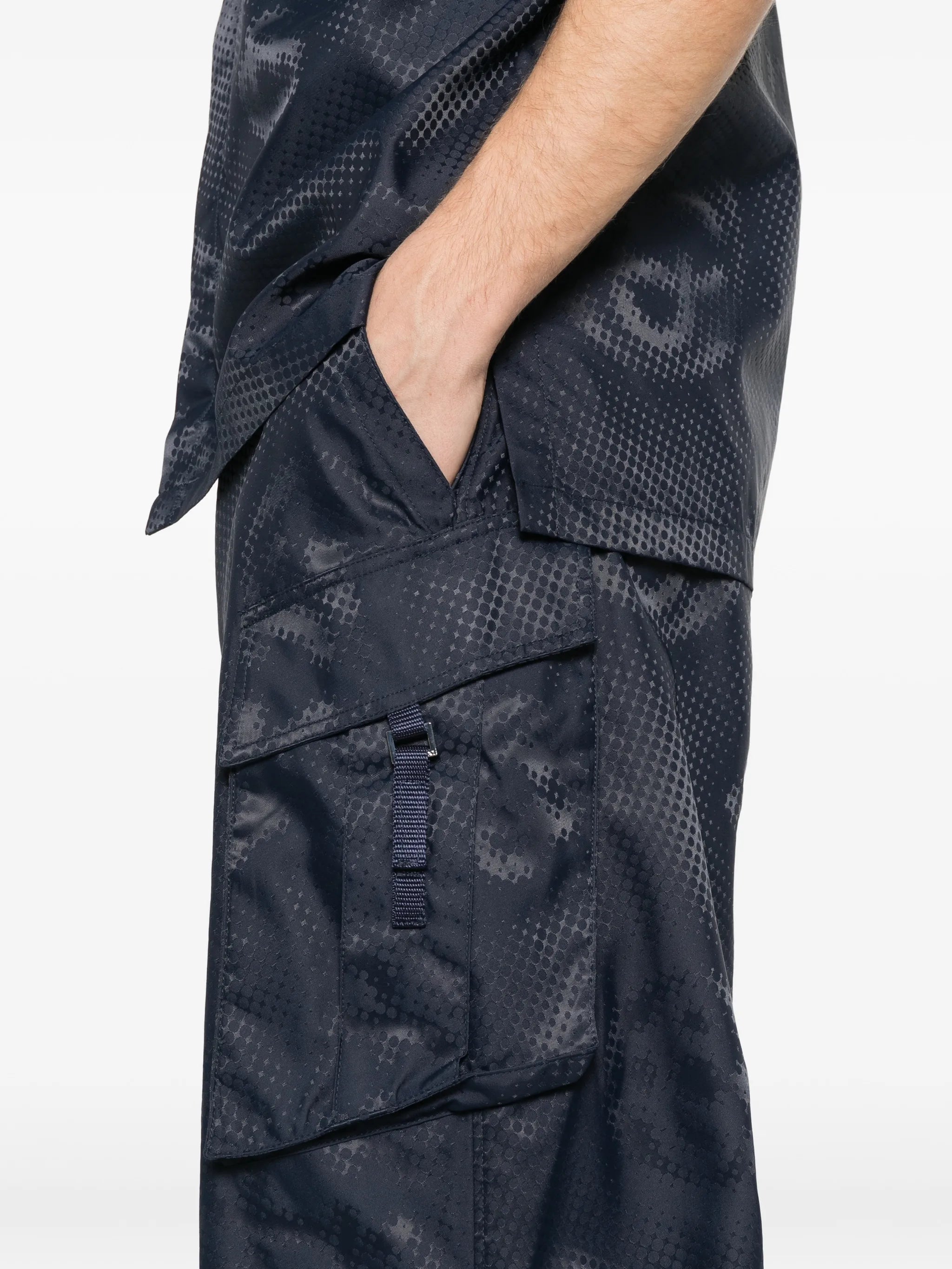 cargo nylon trousers