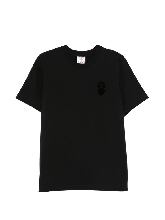 Squash logo-print T-shirt