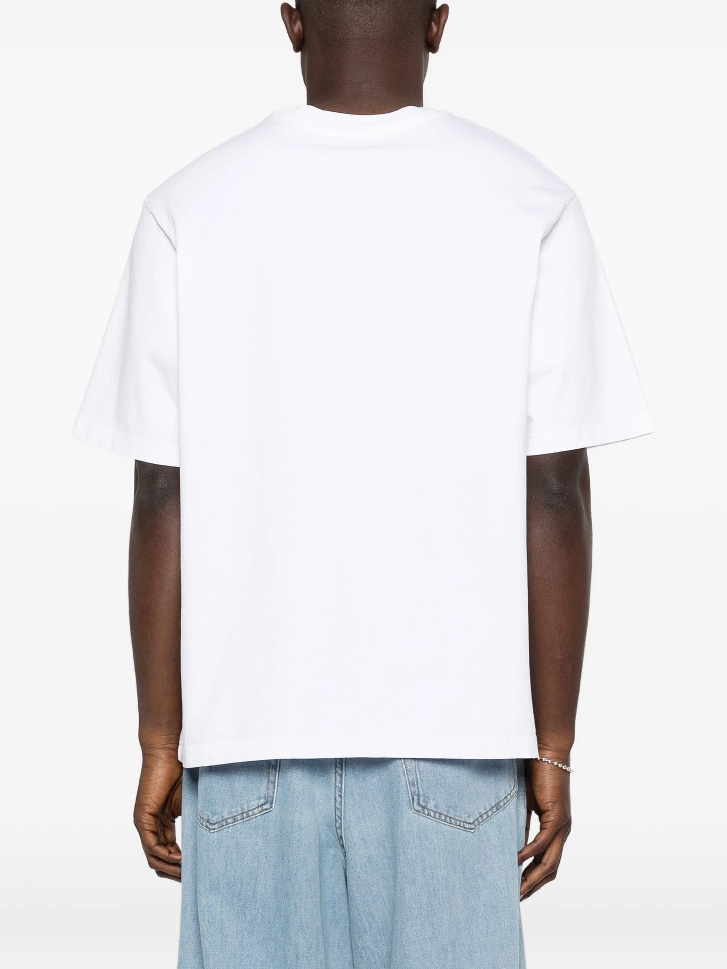 graphic-print oversized T-shirt