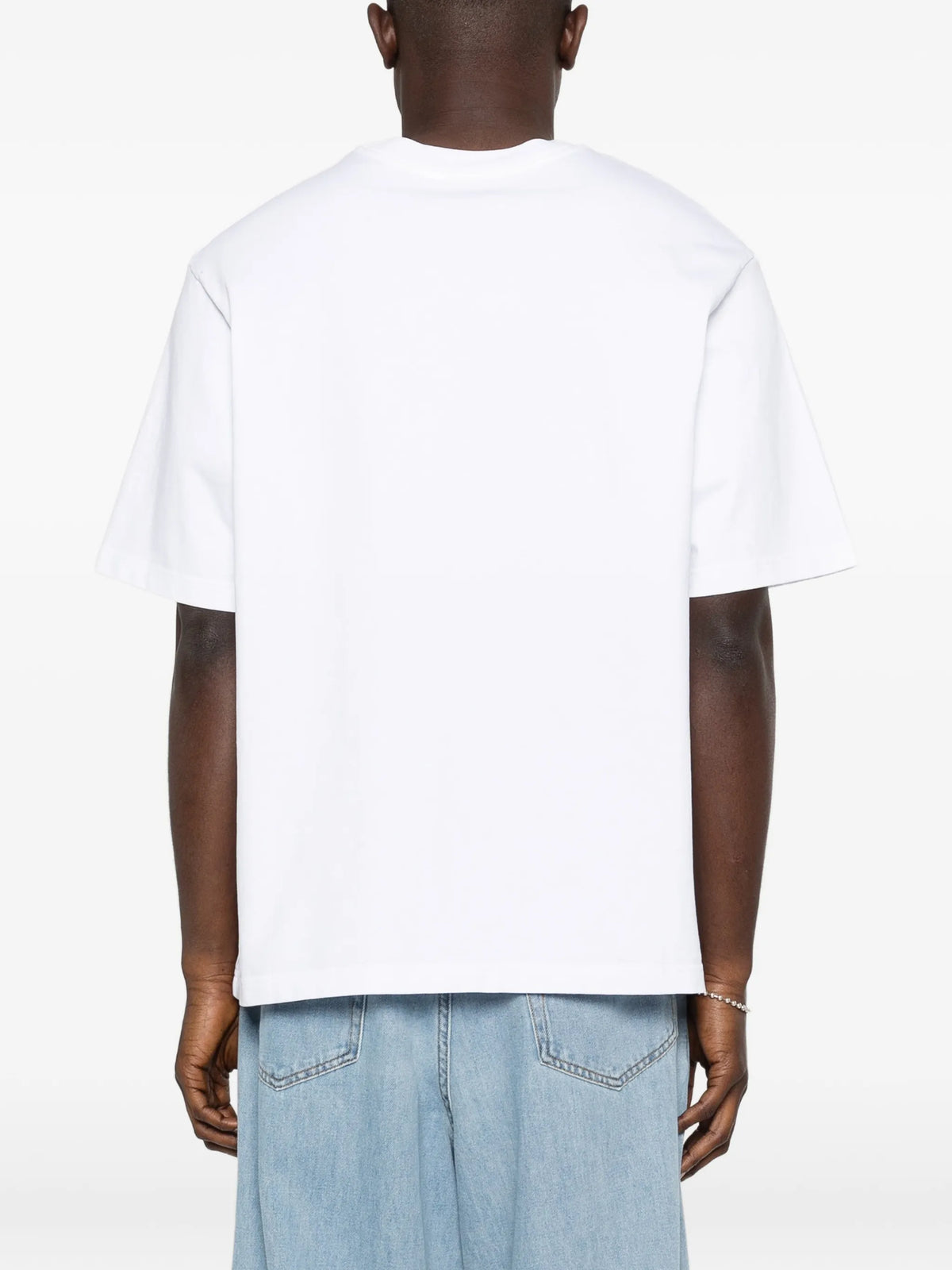 white Collage D'Icones Graphiques short sleeve t-shirt