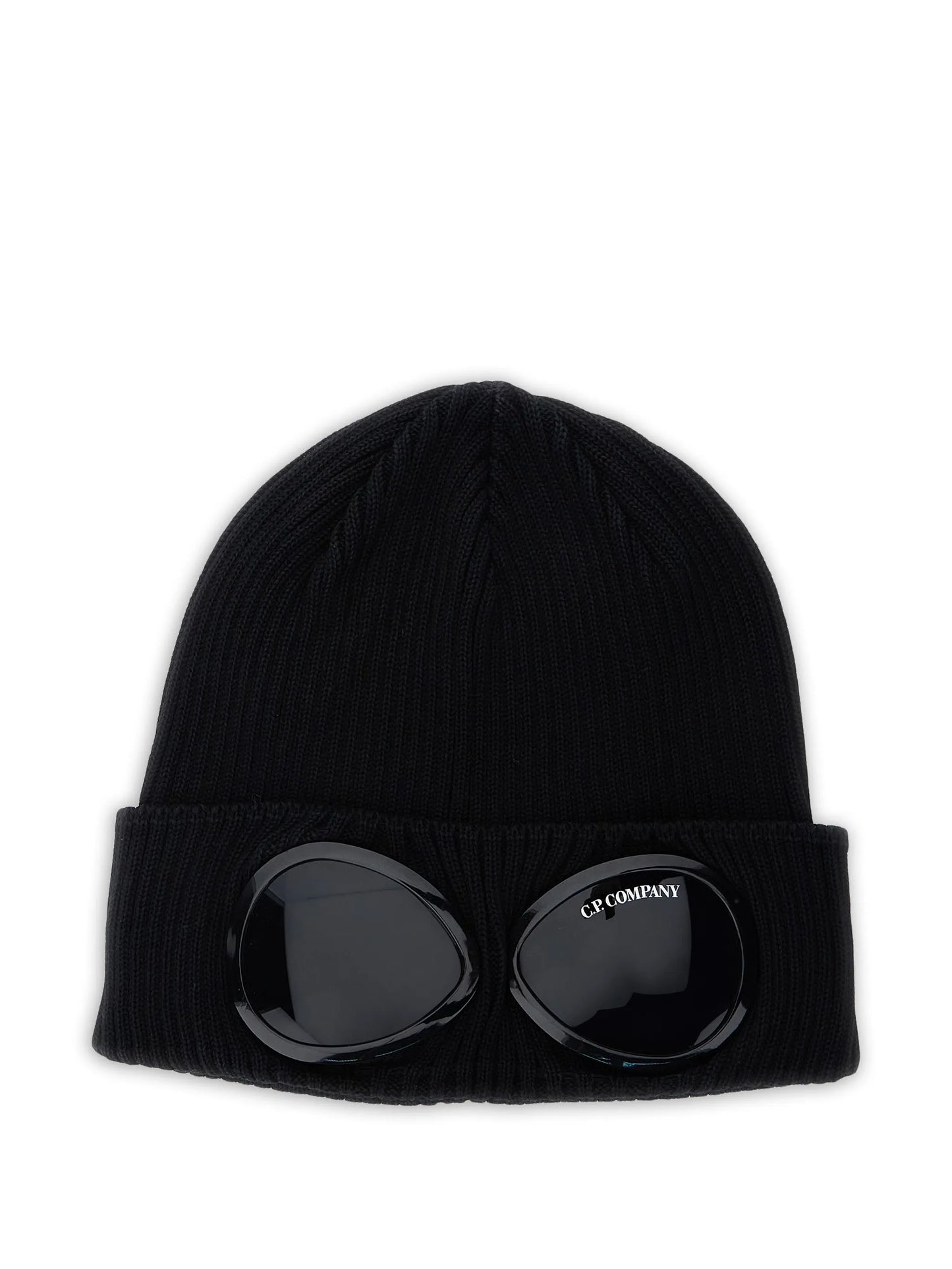 goggle-detail beanie hat