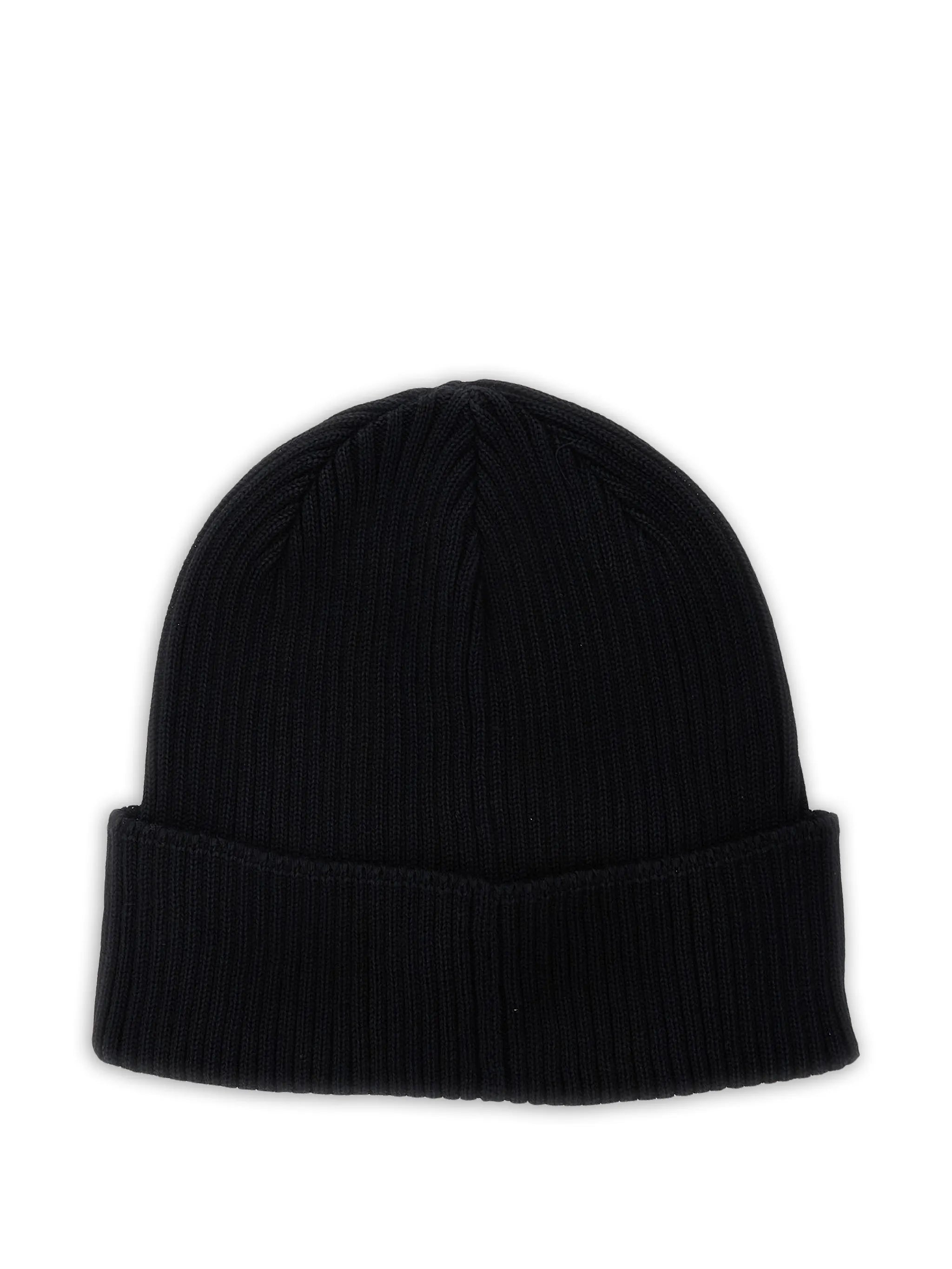 goggle-detail beanie hat