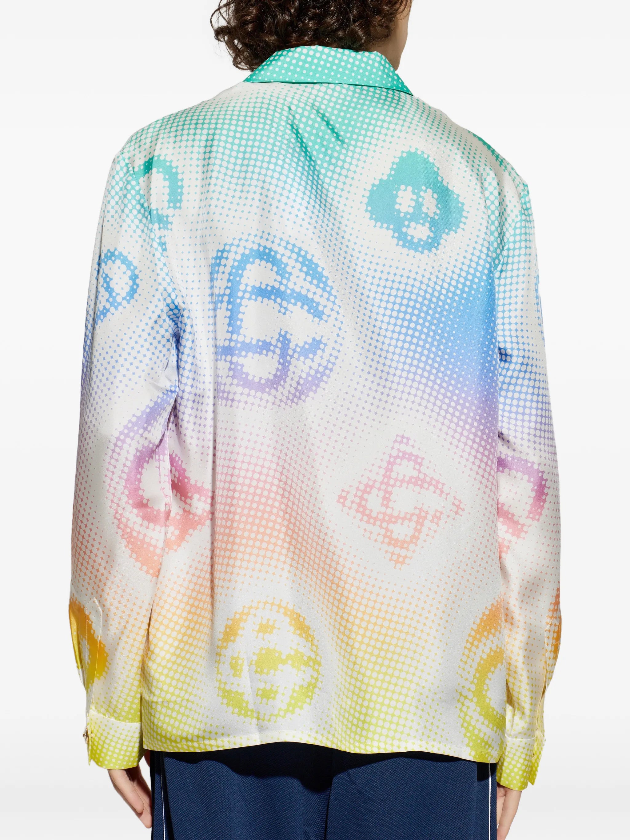 Halftone logo shirt