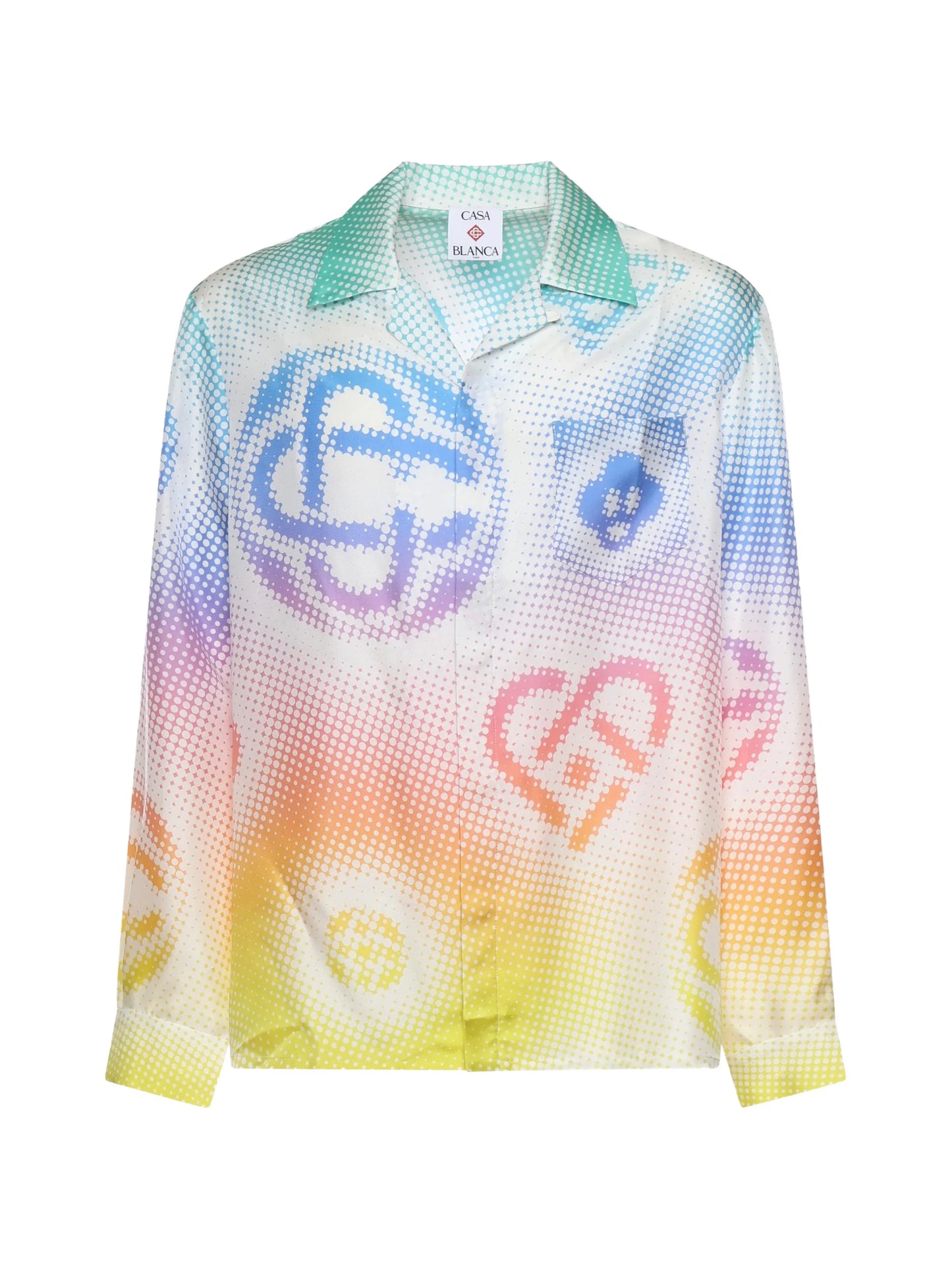 Halftone logo shirt