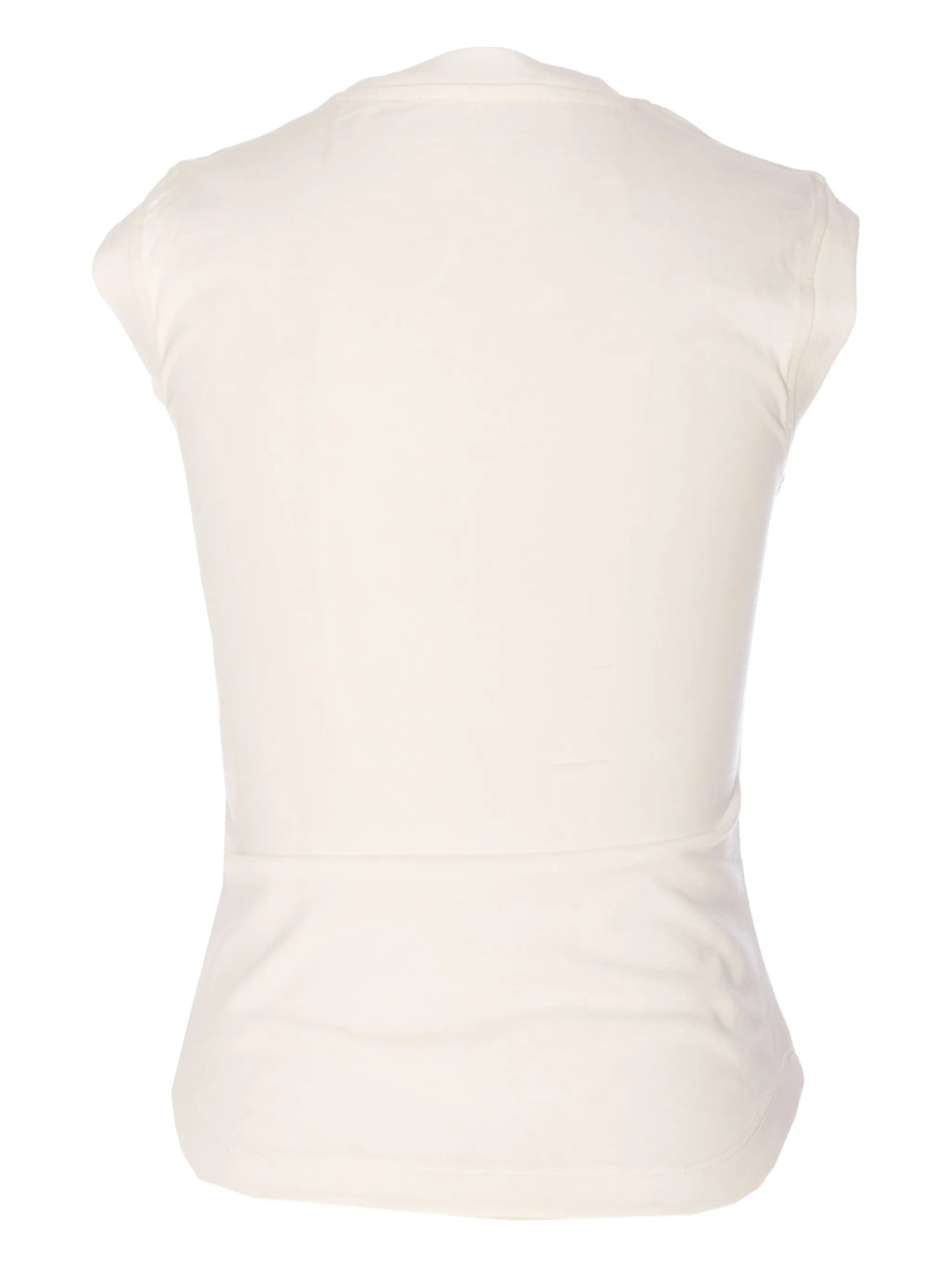 logo-embroidered T-shirt