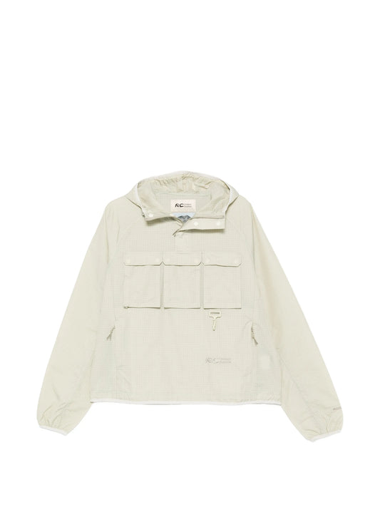 check-pattern hoodie