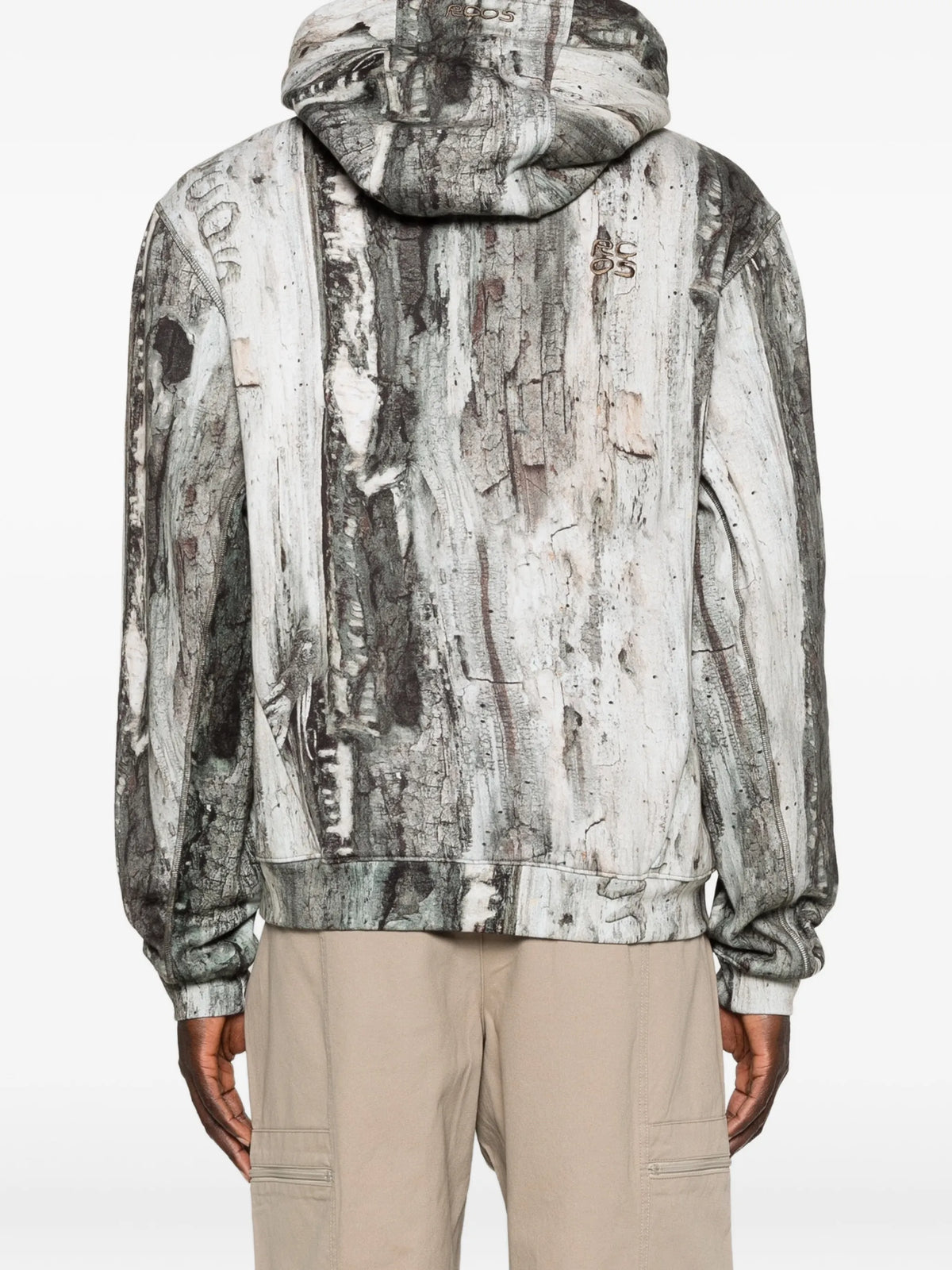 logo patterned  hoodie