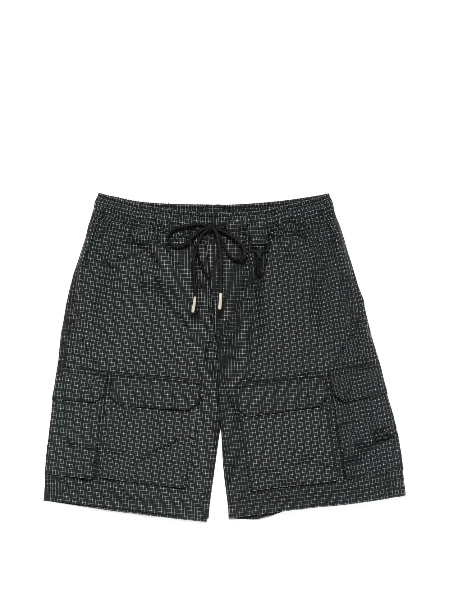 check-pattern shorts