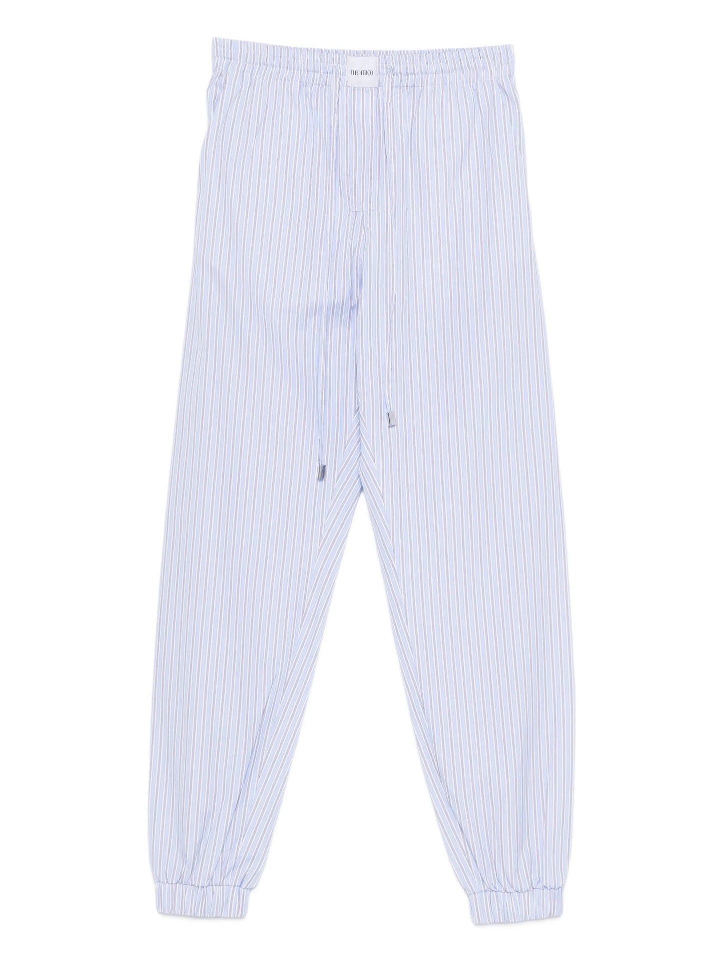 stripe pull trousers