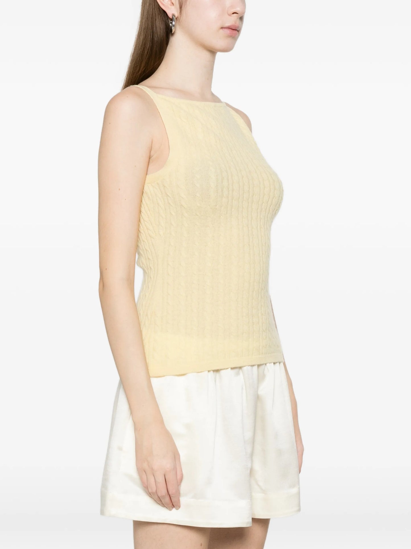 cable-knit top