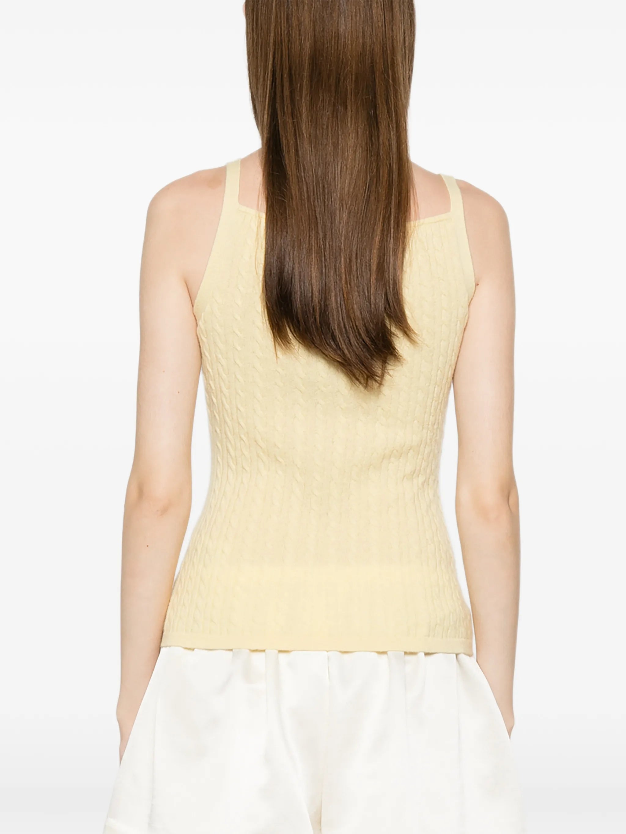 cable-knit top
